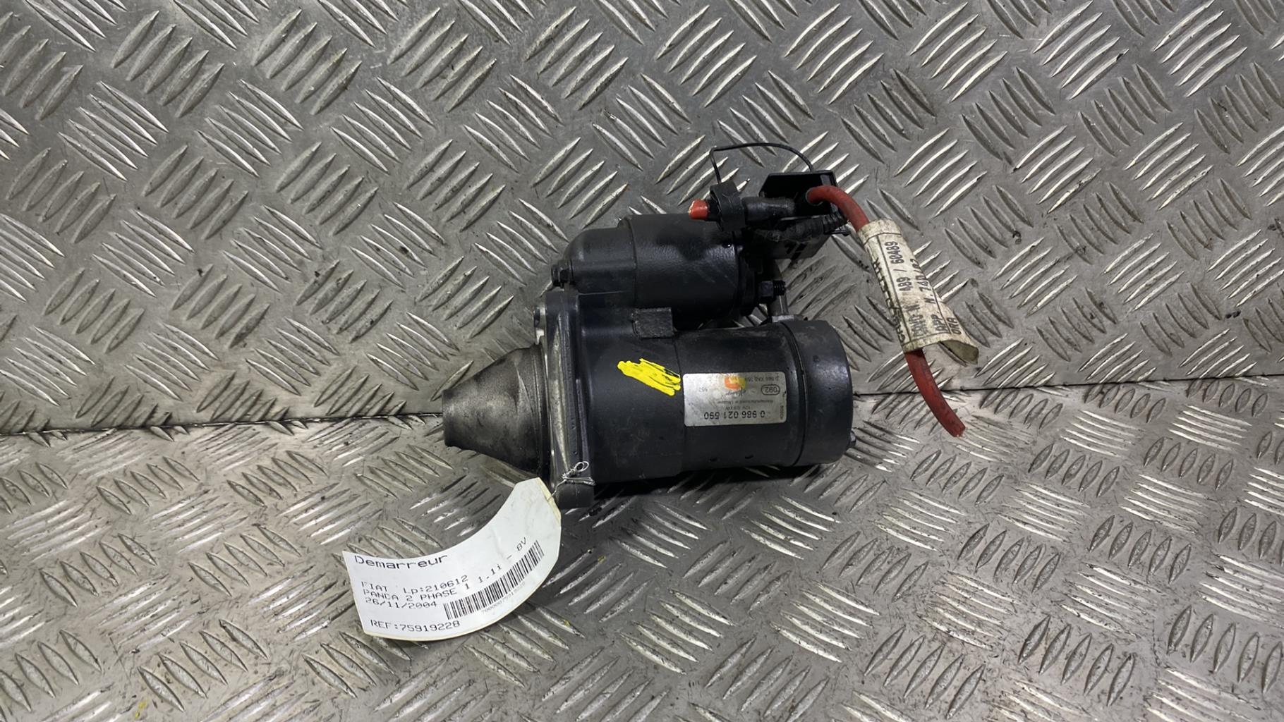 Motorino avviamento FIAT PANDA 2 PHASE 1 Gasolina - 1