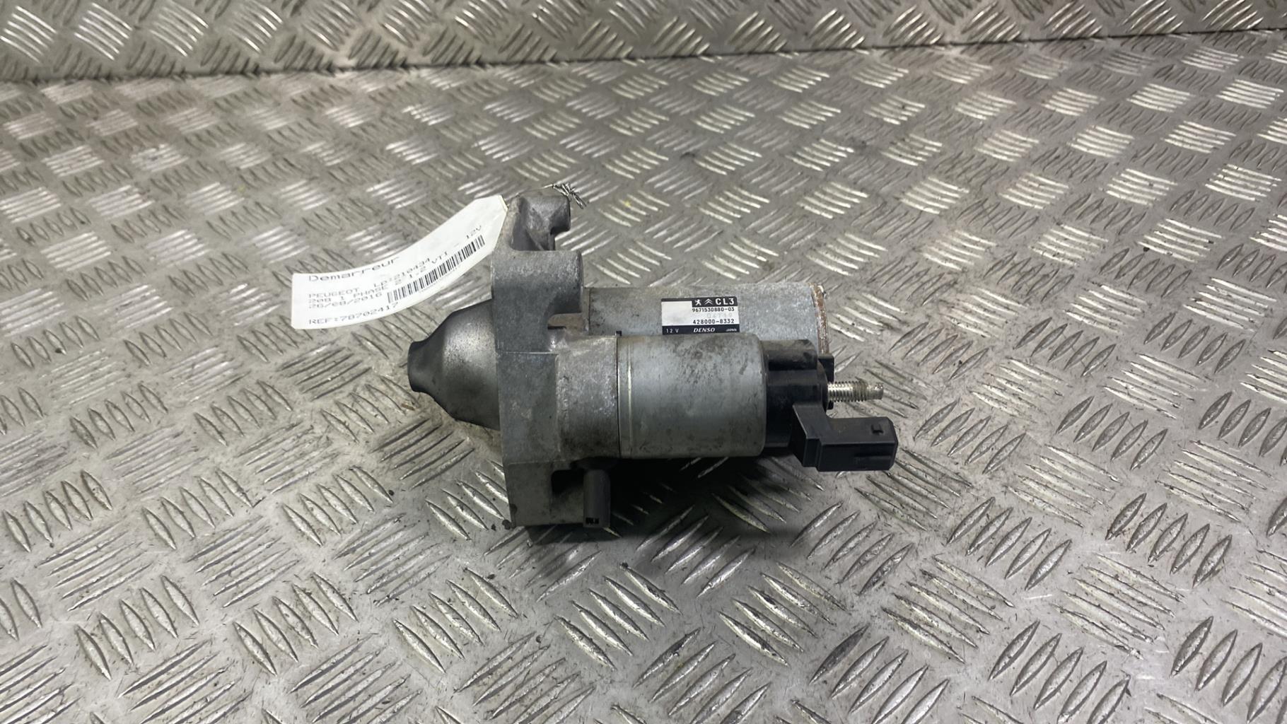 Motorino avviamento PEUGEOT 208 1 PHASE 2 Gasolina - 1