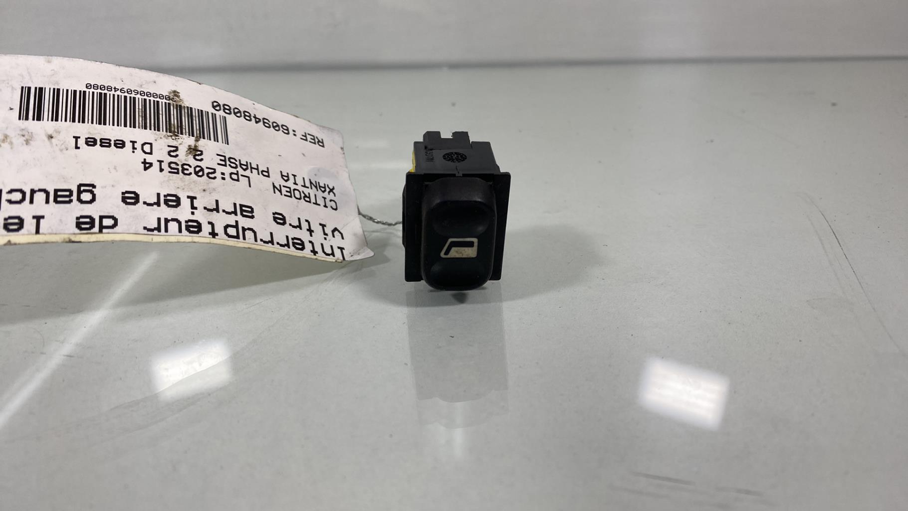 Interruttore lavacristalli posteriore sinistro CITROEN XANTIA PHASE 2 Diésel - 1