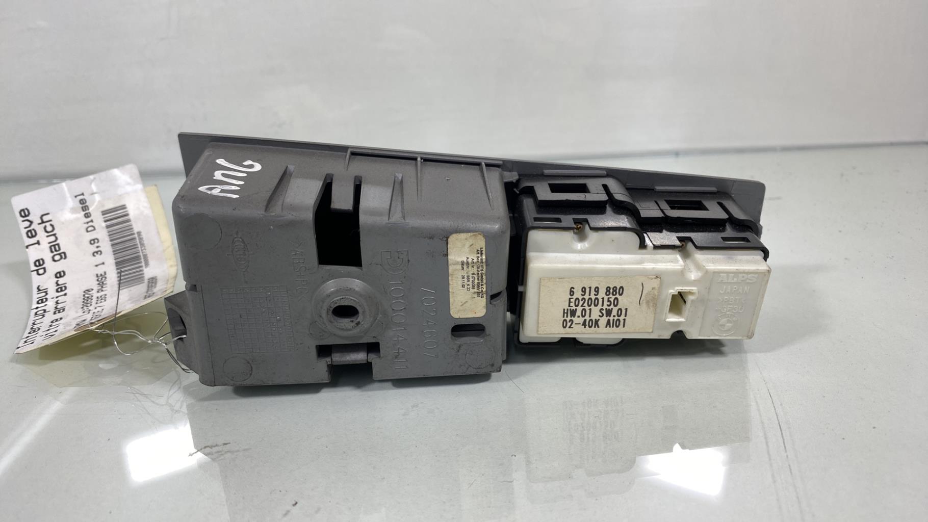 Interruttore lavacristalli posteriore sinistro BMW SERIE 7 E65 PHASE 1 Diésel - 1