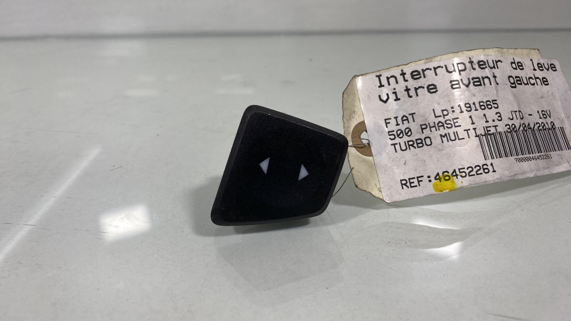 Interruttore lavacristalli anteriore sinistro FIAT 500 2 PHASE 1 Diésel - 1