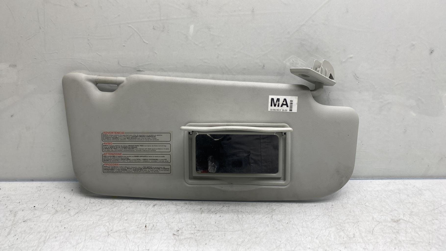 Visiera parasole destra NISSAN QASHQAI 1 PHASE 2 Diésel - 1