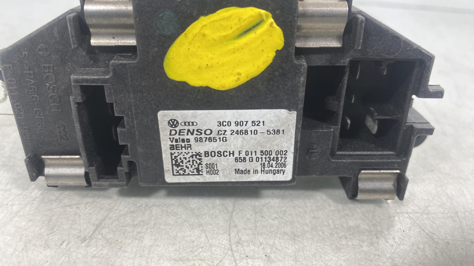 Resistance chauffage VOLKSWAGEN EOS CABRIO PHASE 1 Diesel - 1