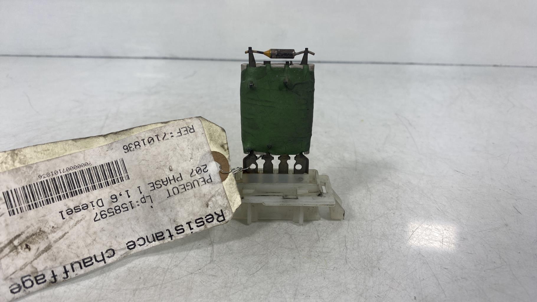 Resistance chauffage PEUGEOT 207 PHASE 1 Diesel - 1