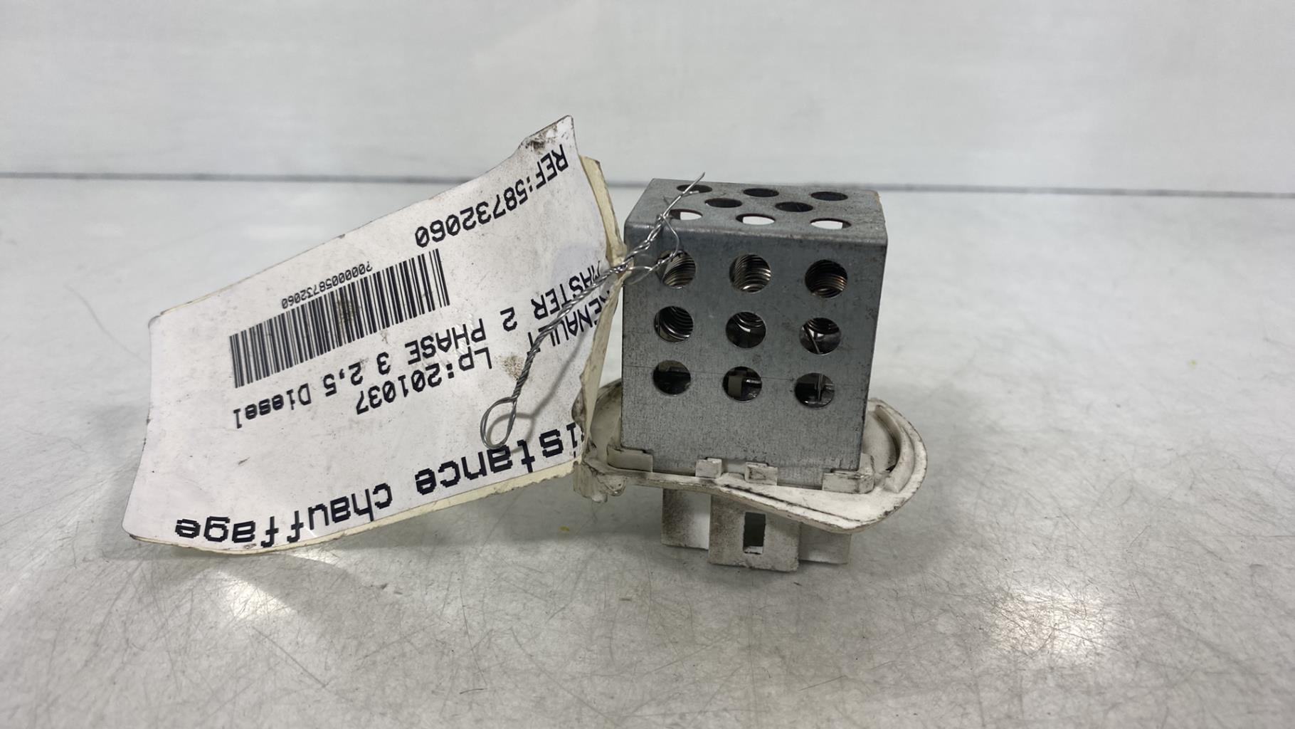 Resistance chauffage RENAULT MASTER 2 PHASE 3 Diesel - 1
