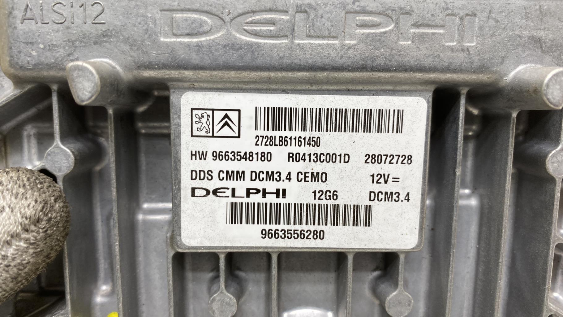 Centralina motore PEUGEOT 407 PHASE 1 Diésel - 1
