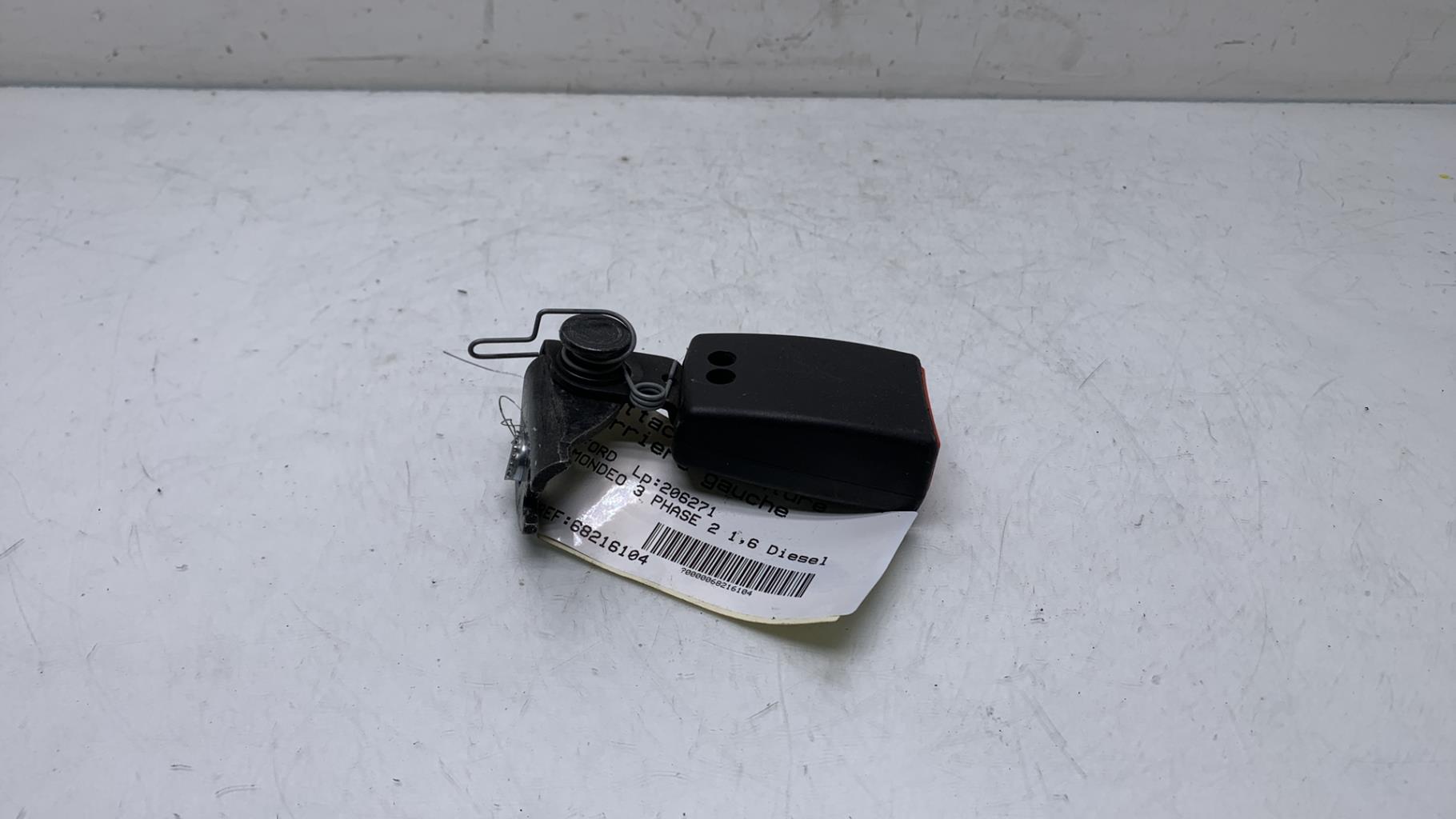 Aggancio cintura sicurezza posteriore sinistro FORD MONDEO 3 PHASE 2 Diésel - 1
