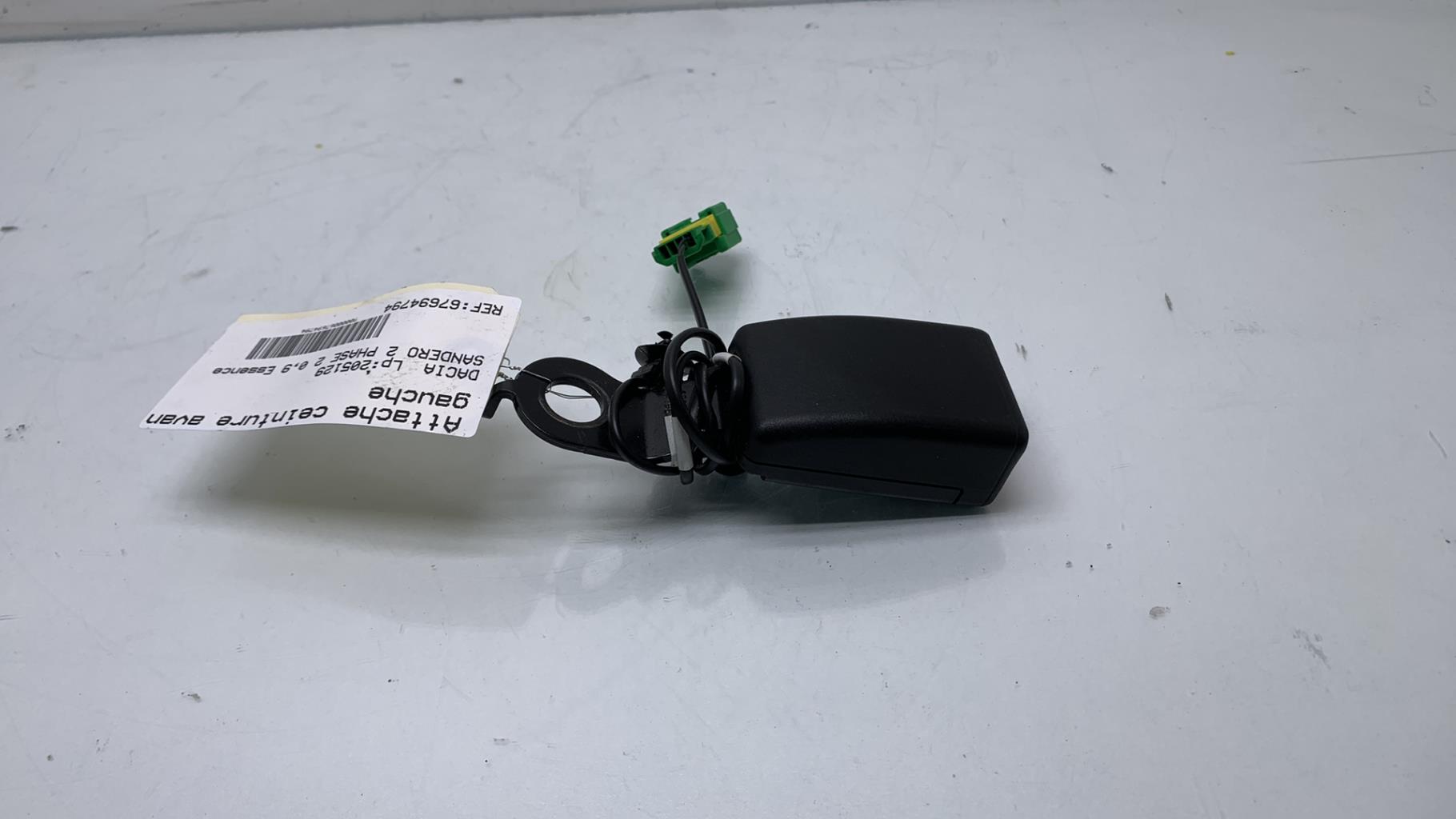 Aggancio cintura sicurezza anteriore sinistro DACIA SANDERO 2 PHASE 2 Gasolina - 1
