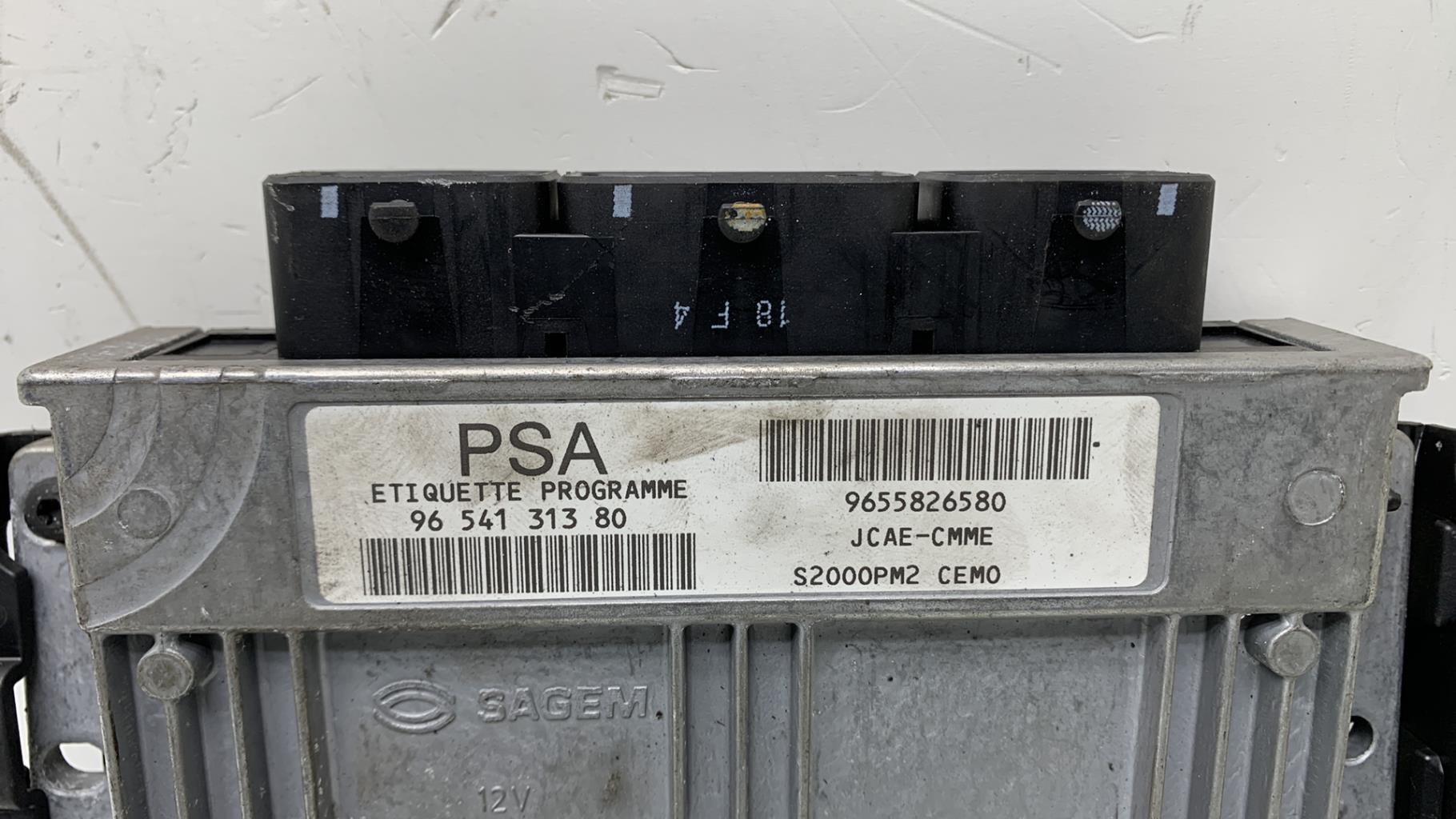 Centralina motore PEUGEOT 407 PHASE 1 Gasolina - 1