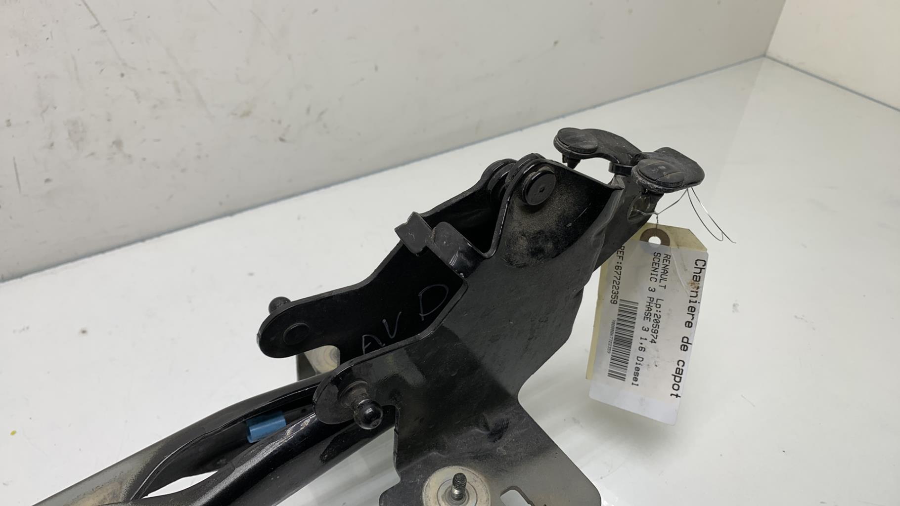 Charniere de capot RENAULT SCENIC 3 PHASE 3 Diesel - 1