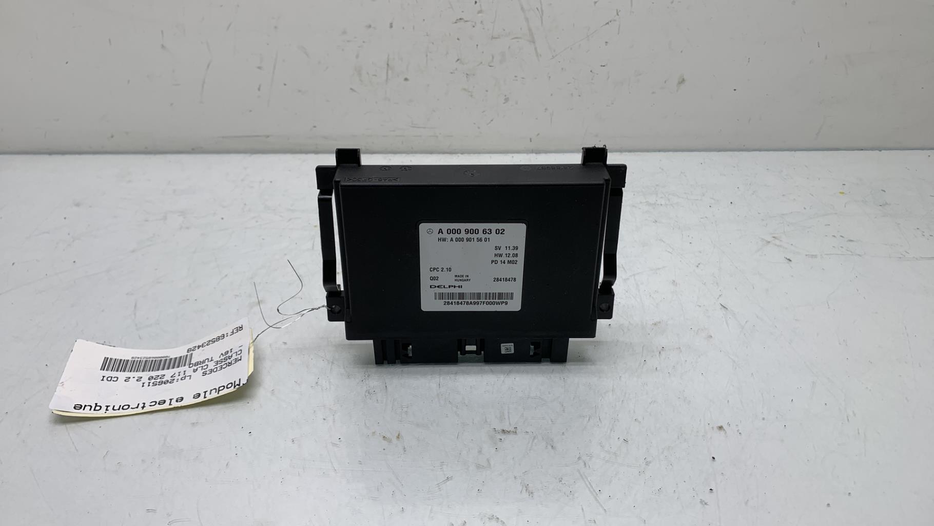 Module d'allumage (allumage) MERCEDES CLASSE CLA 117 Diesel - 1