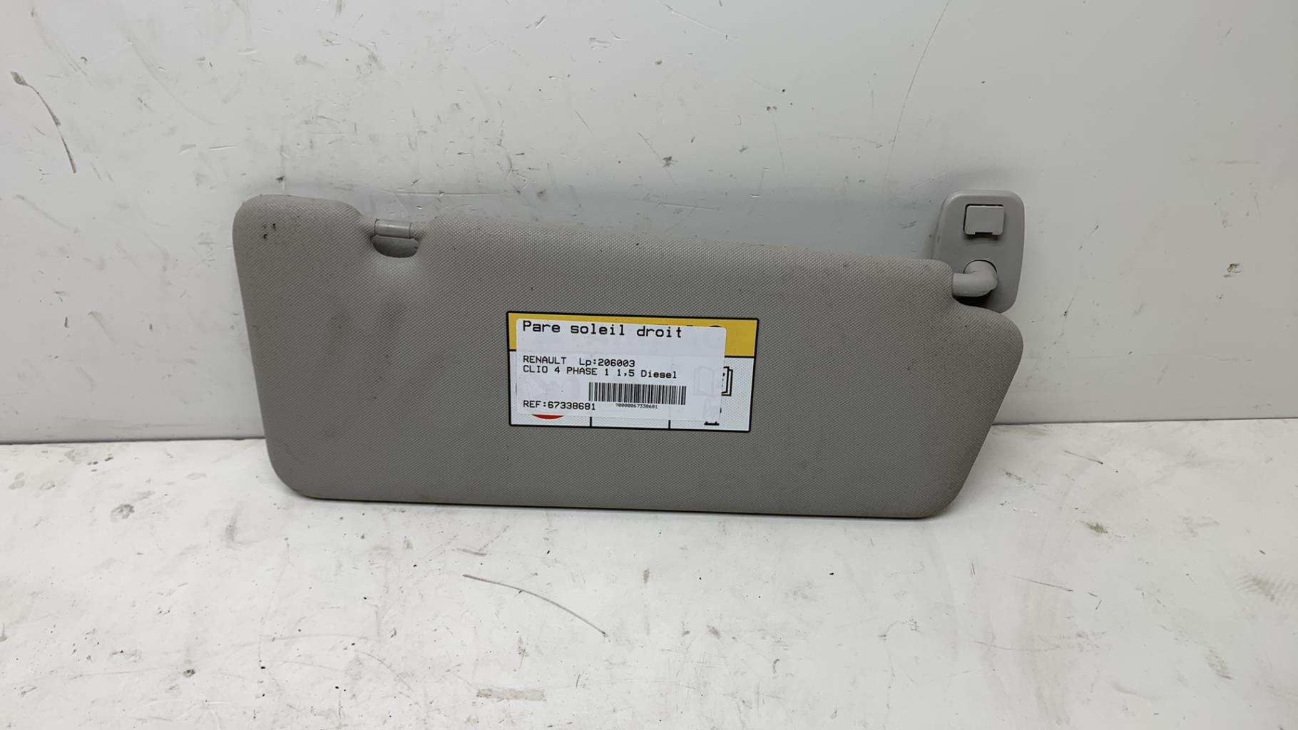 Visiera parasole destra RENAULT CLIO 4 PHASE 1 Diésel - 1