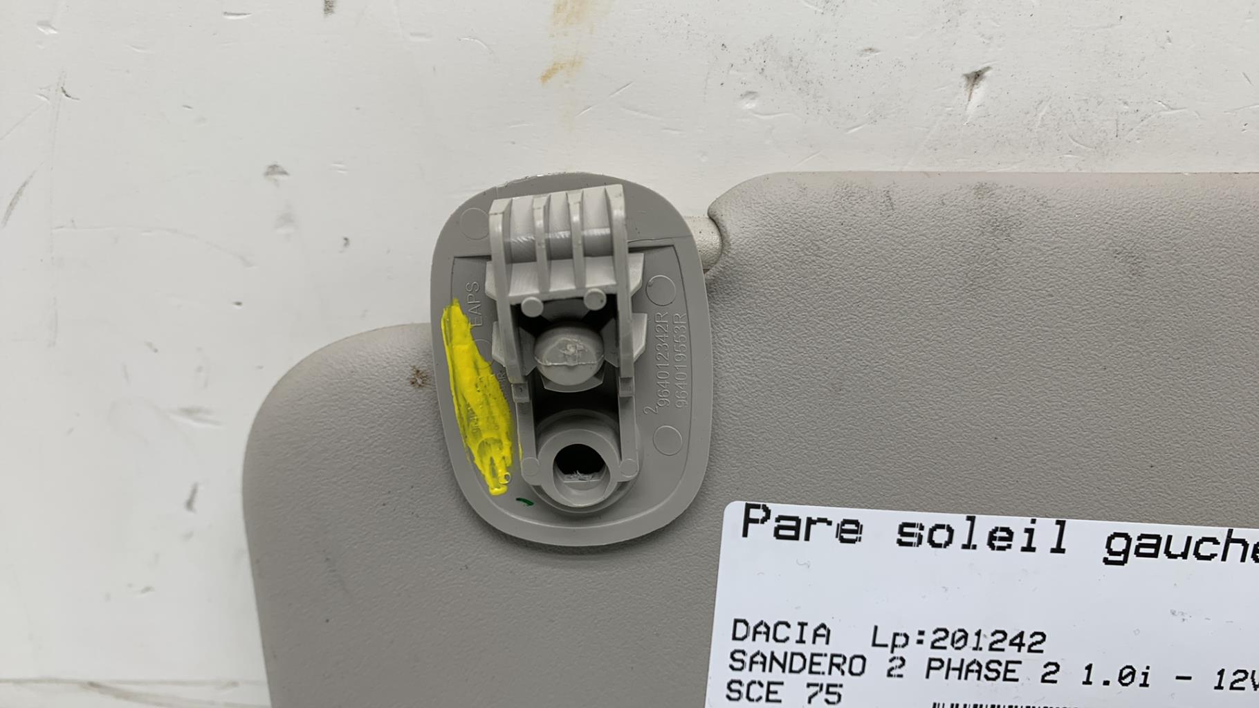 Visiera parasole sinistra DACIA SANDERO 2 PHASE 2 Gasolina - 1