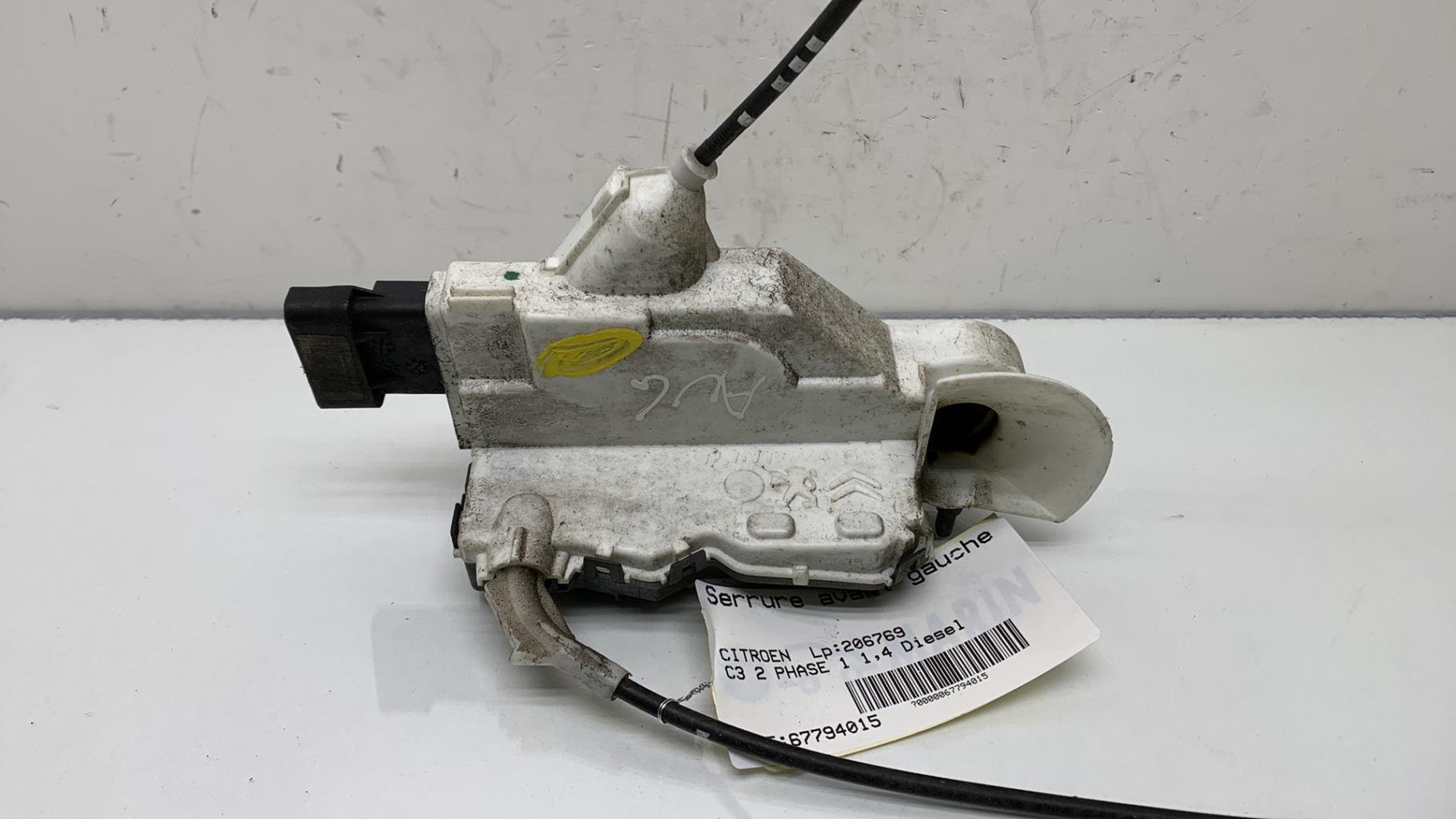Serrure avant gauche CITROEN C3 2 PHASE 1 Diesel - 1