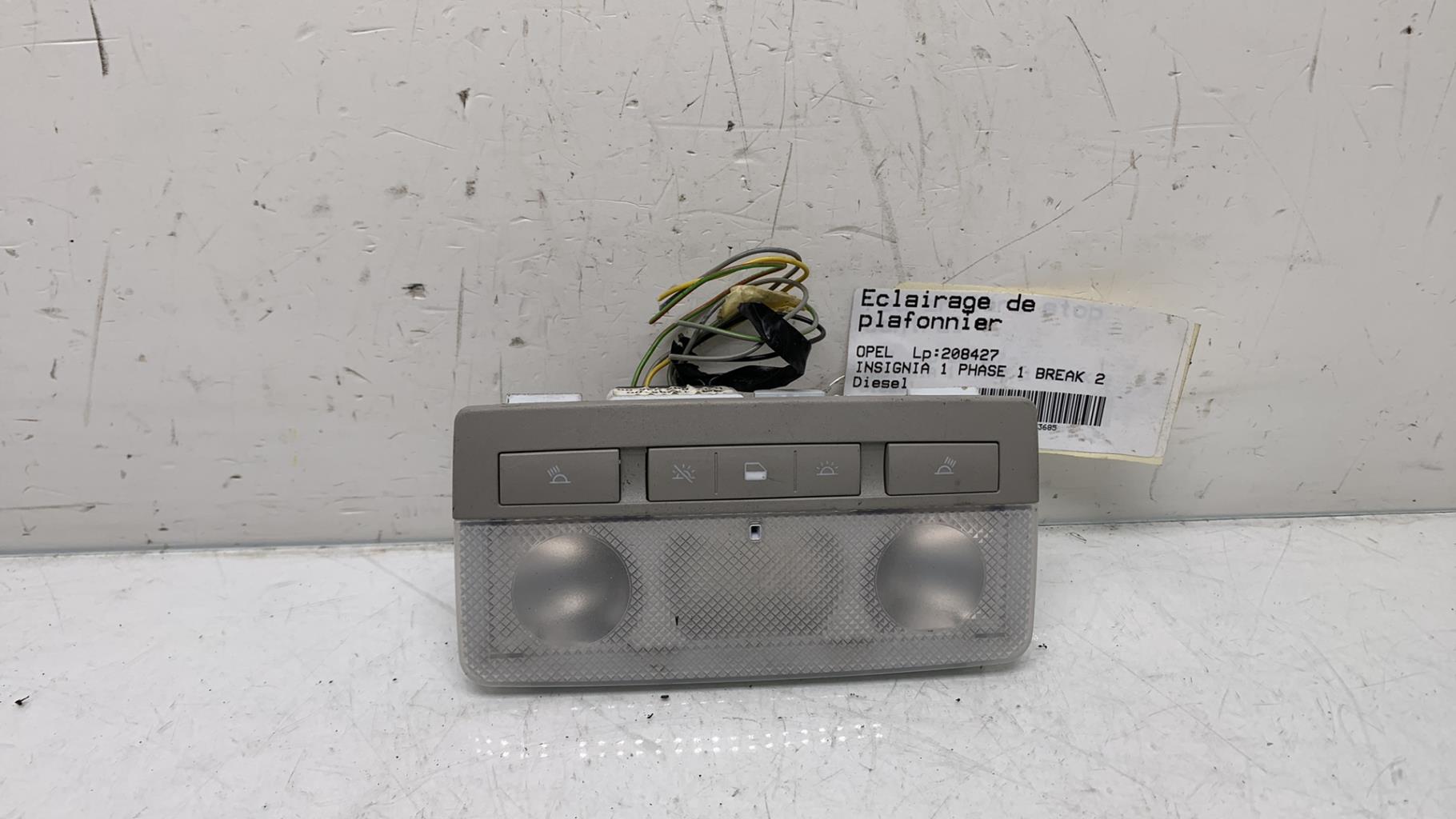Eclairage de plafonnier OPEL INSIGNIA 1 PHASE 1 BREAK Diesel - 1