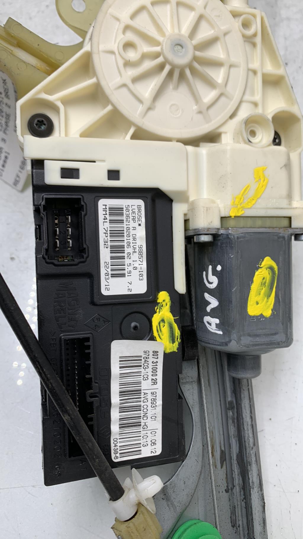 Alzacristalli elettrico anteriore sinistro RENAULT LAGUNA 3 PHASE 2 BREAK Diésel - 1