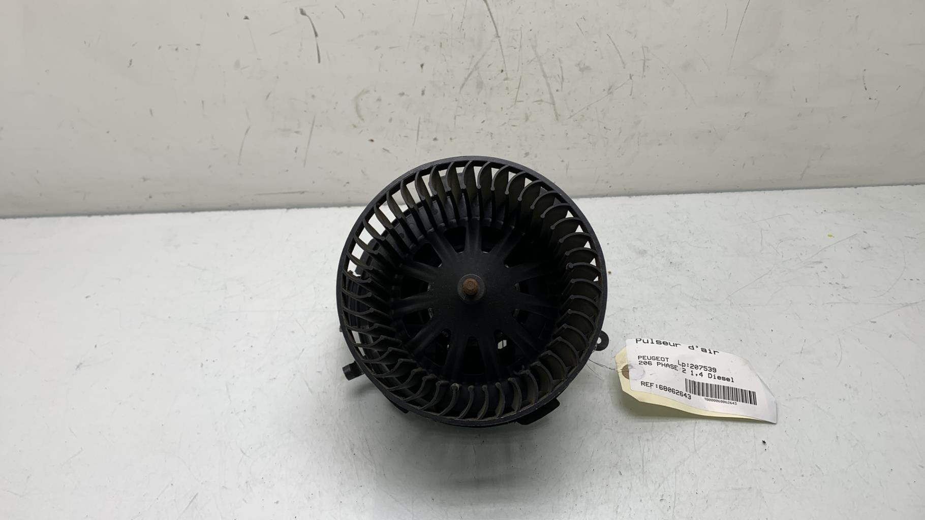 Pulseur d'air PEUGEOT 206 PHASE 2 Diesel - 1