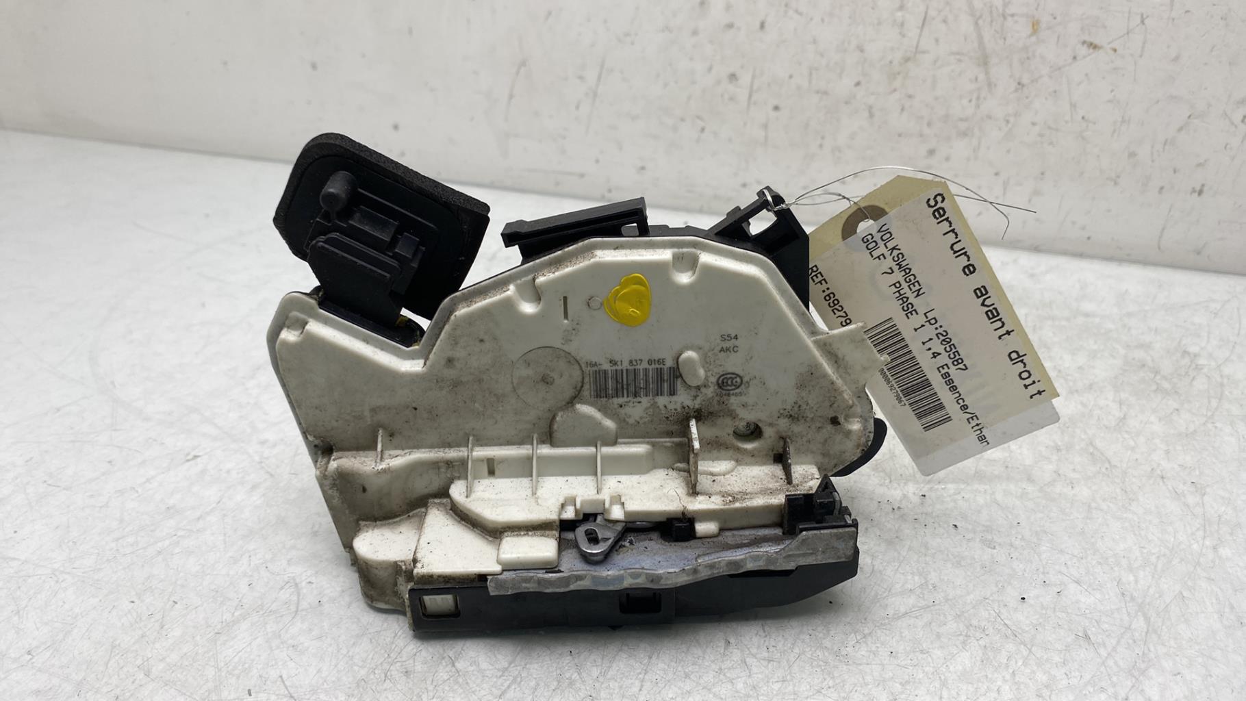 Serratura anteriore destra VOLKSWAGEN GOLF 7 PHASE 1 Gasolina/Etanol - 1