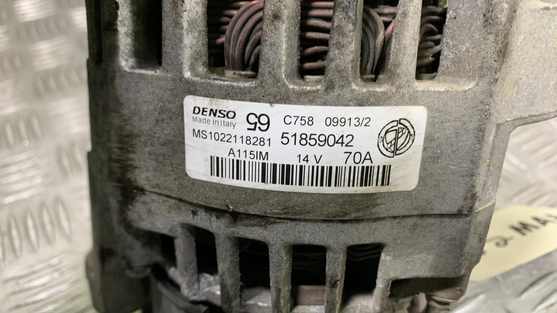 Alternatore FIAT PANDA 3 PHASE 1 Gasolina - 1