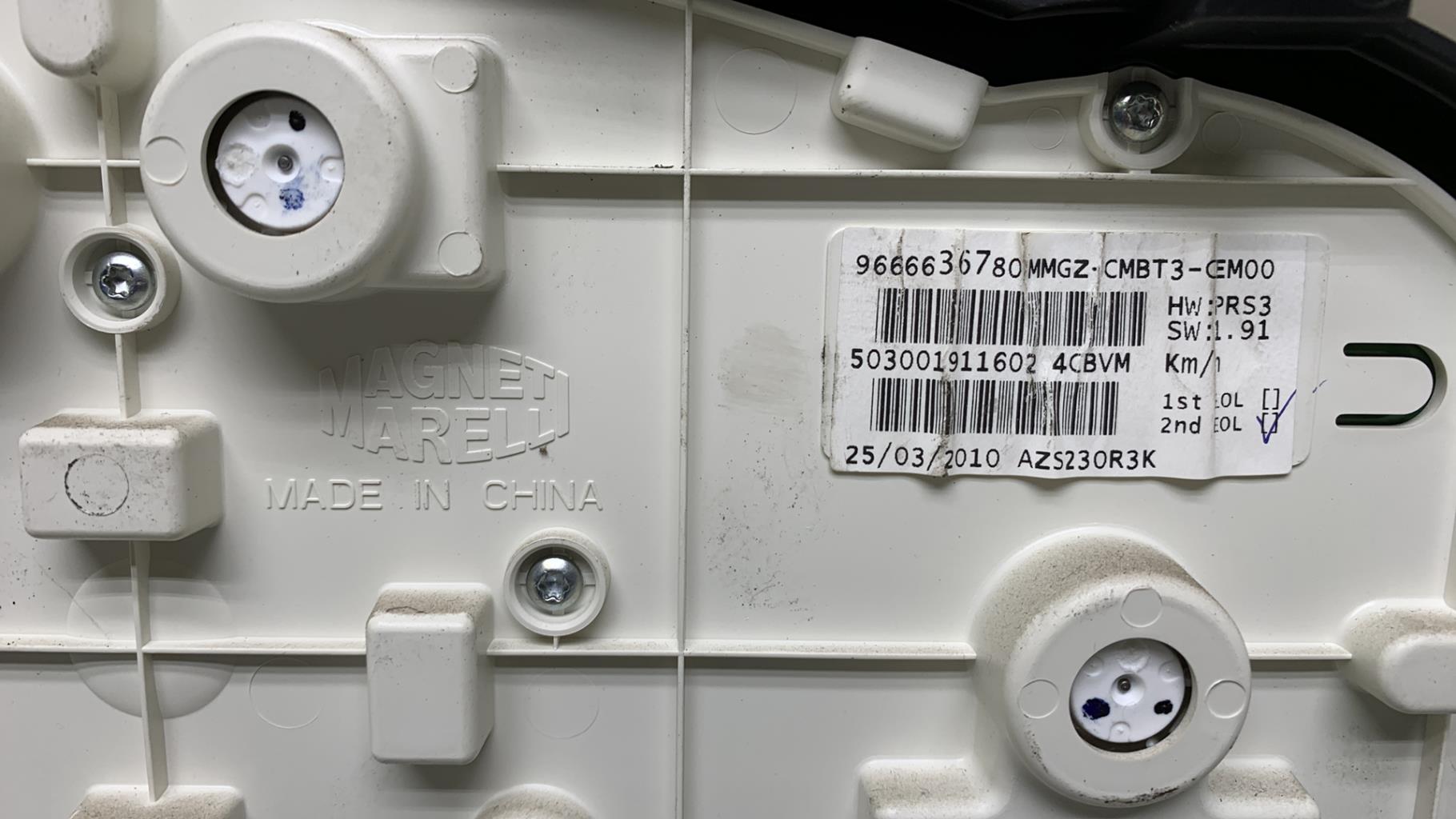 Compteur PEUGEOT 206+ Essence - 1