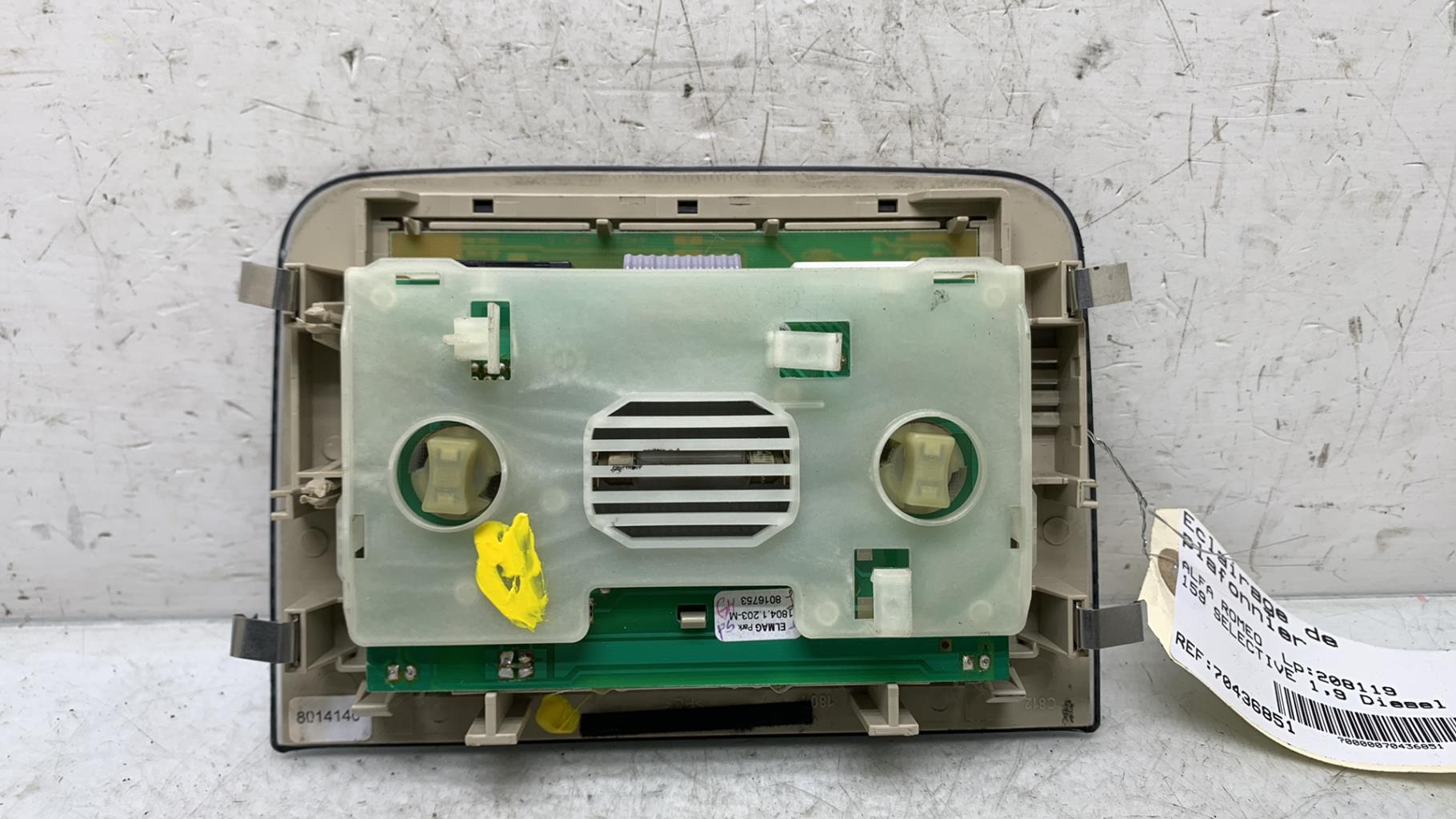 Eclairage de plafonnier ALFA ROMEO 159 Diesel - 1