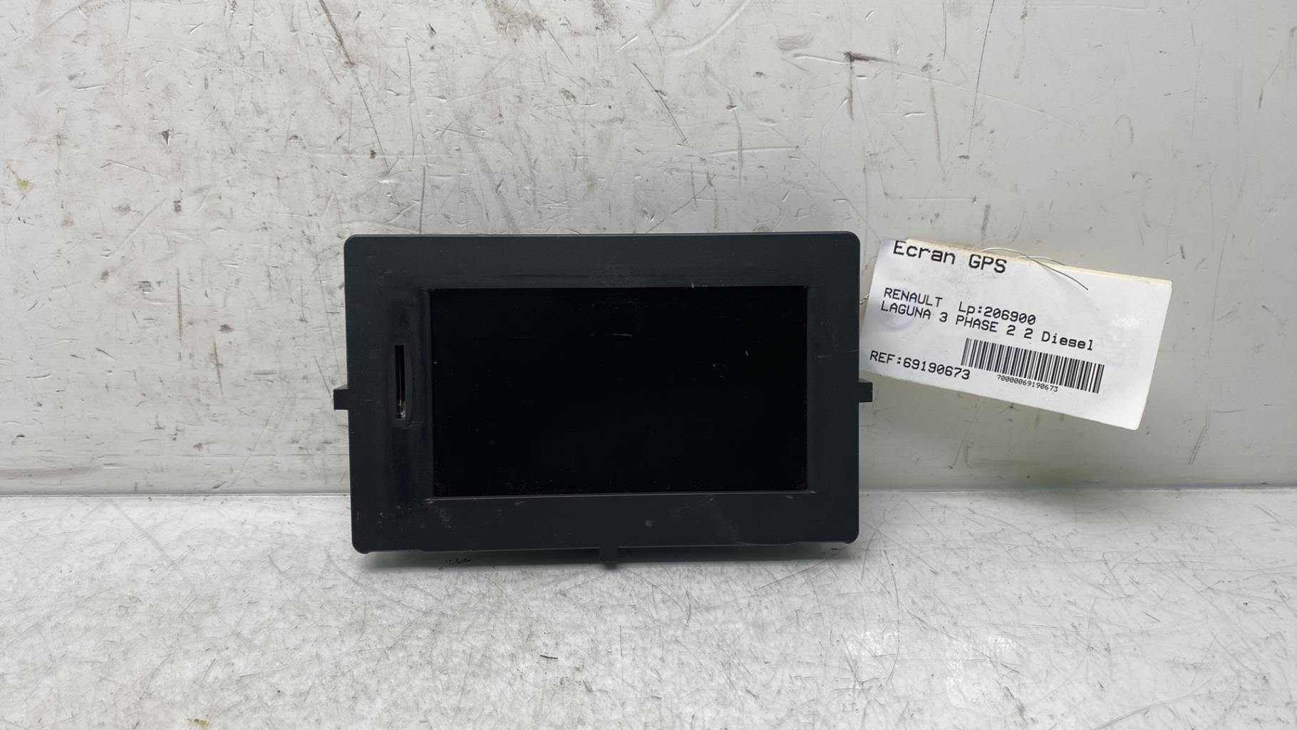 Ecran GPS RENAULT LAGUNA 3 PHASE 2 Diesel - 1