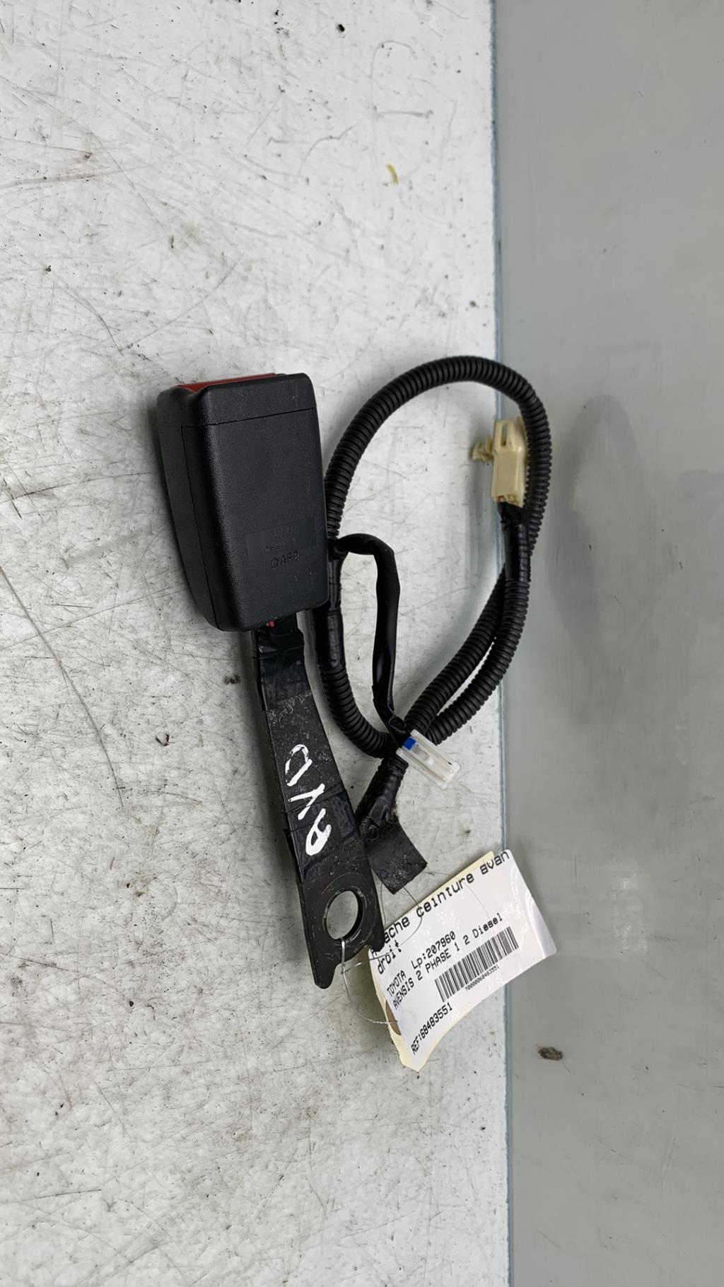 Aggancio cintura sicurezza anteriore destro TOYOTA AVENSIS 2 PHASE 1 Diésel - 1
