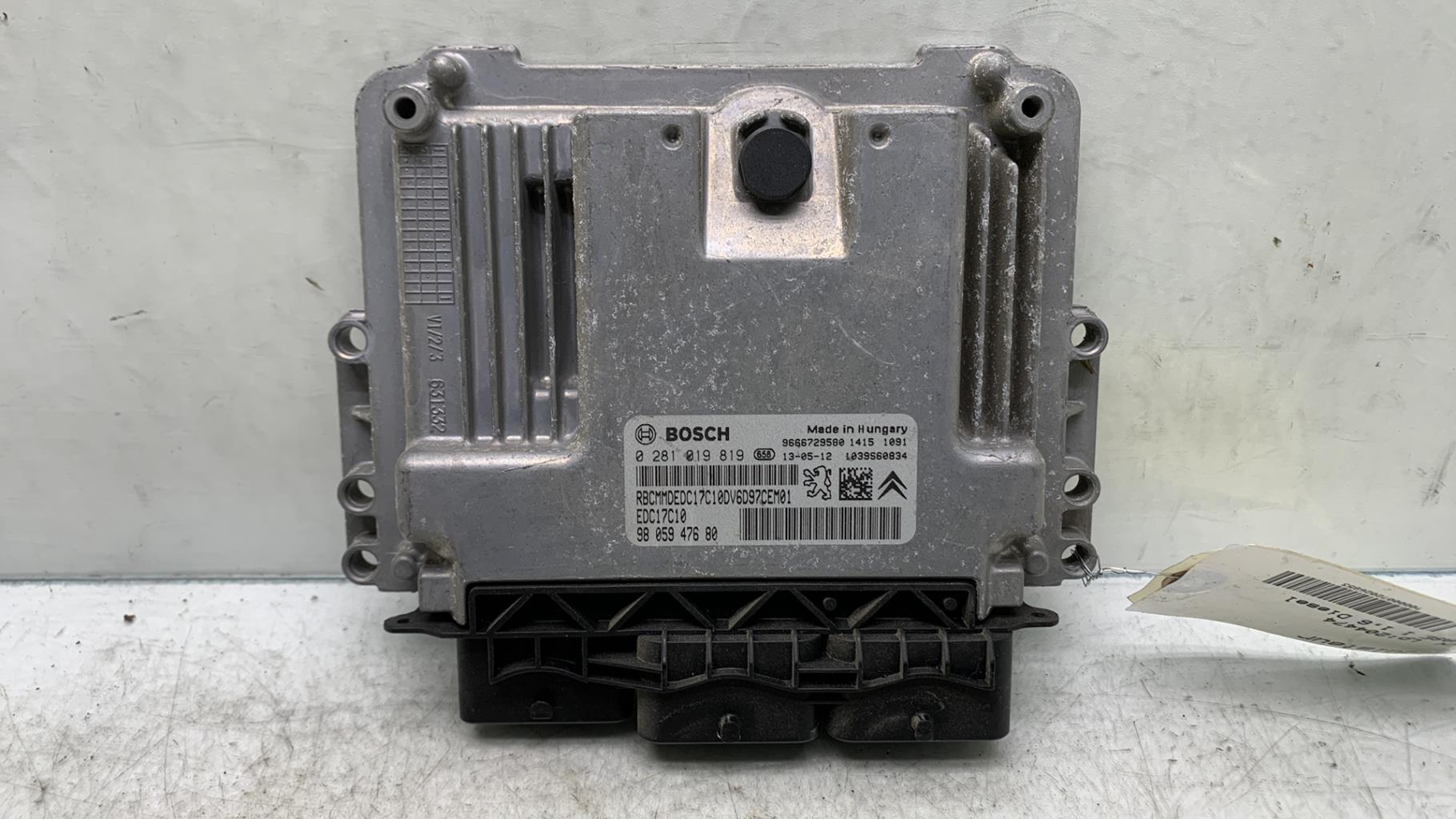 Centralina motore CITROEN C3 2 PHASE 2  - 1