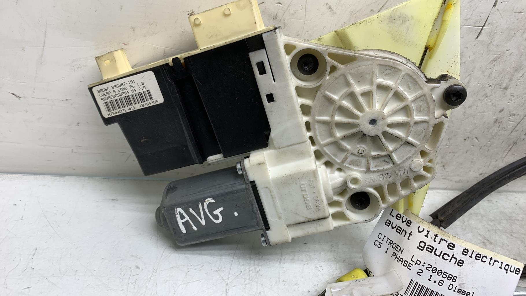 Alzacristalli elettrico anteriore sinistro CITROEN C5 1 PHASE 2 Diésel - 1