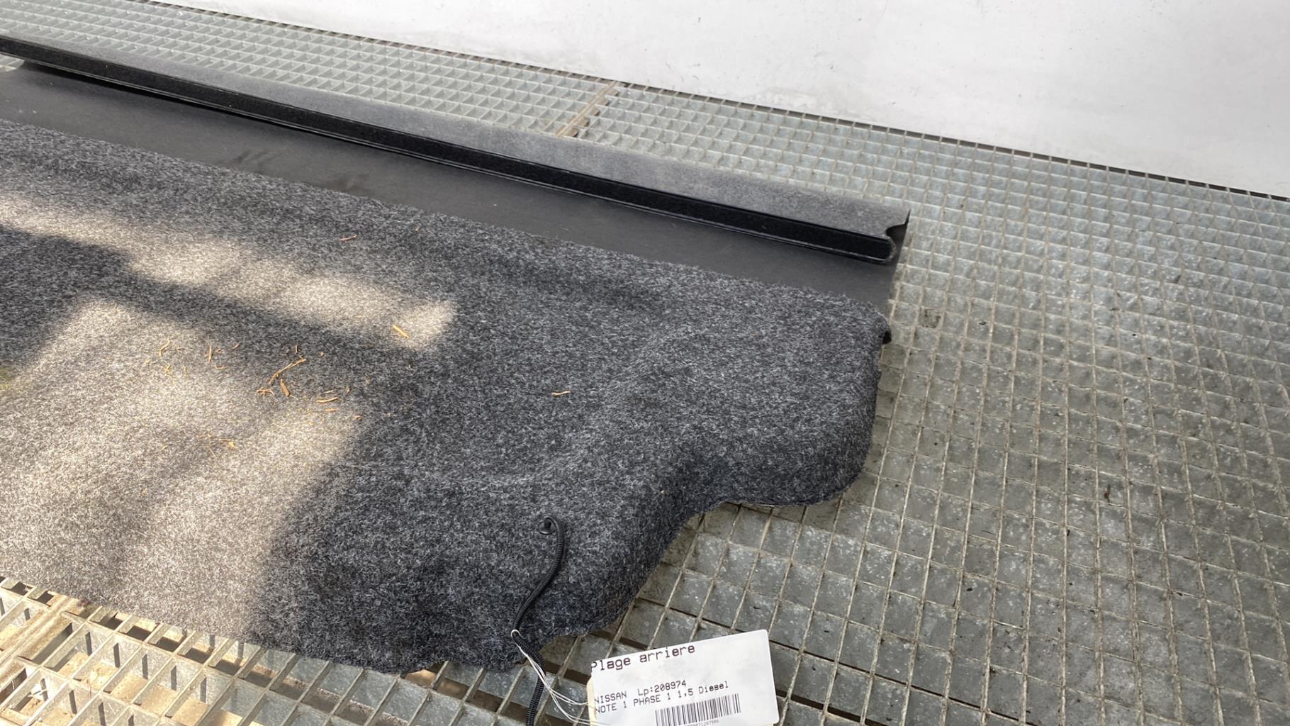 Plage arriere NISSAN NOTE 1 PHASE 1 Diesel - 1