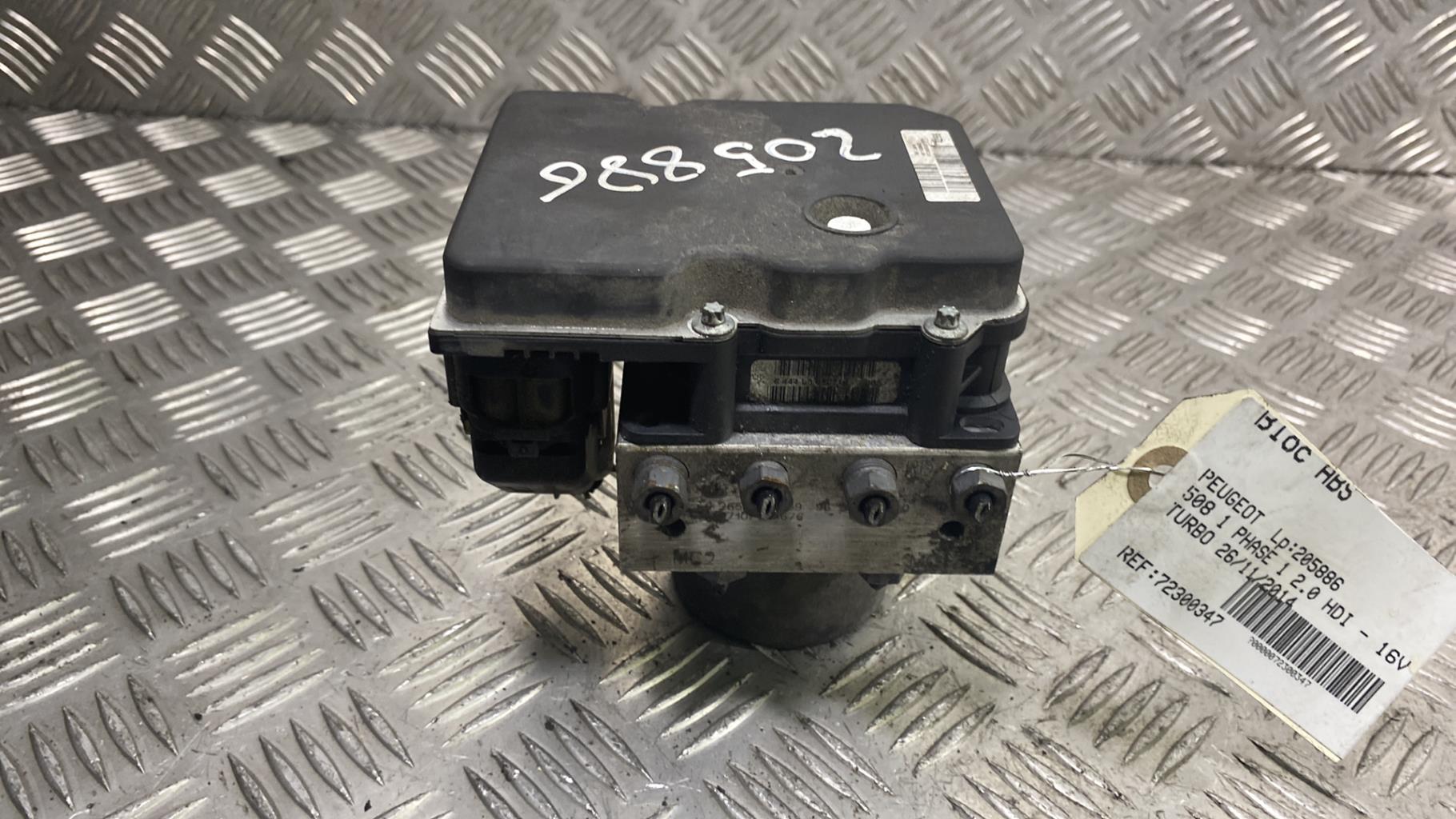 Blocco ABS (antibloccaggio freni) PEUGEOT 508 1 PHASE 1 Diésel - 1