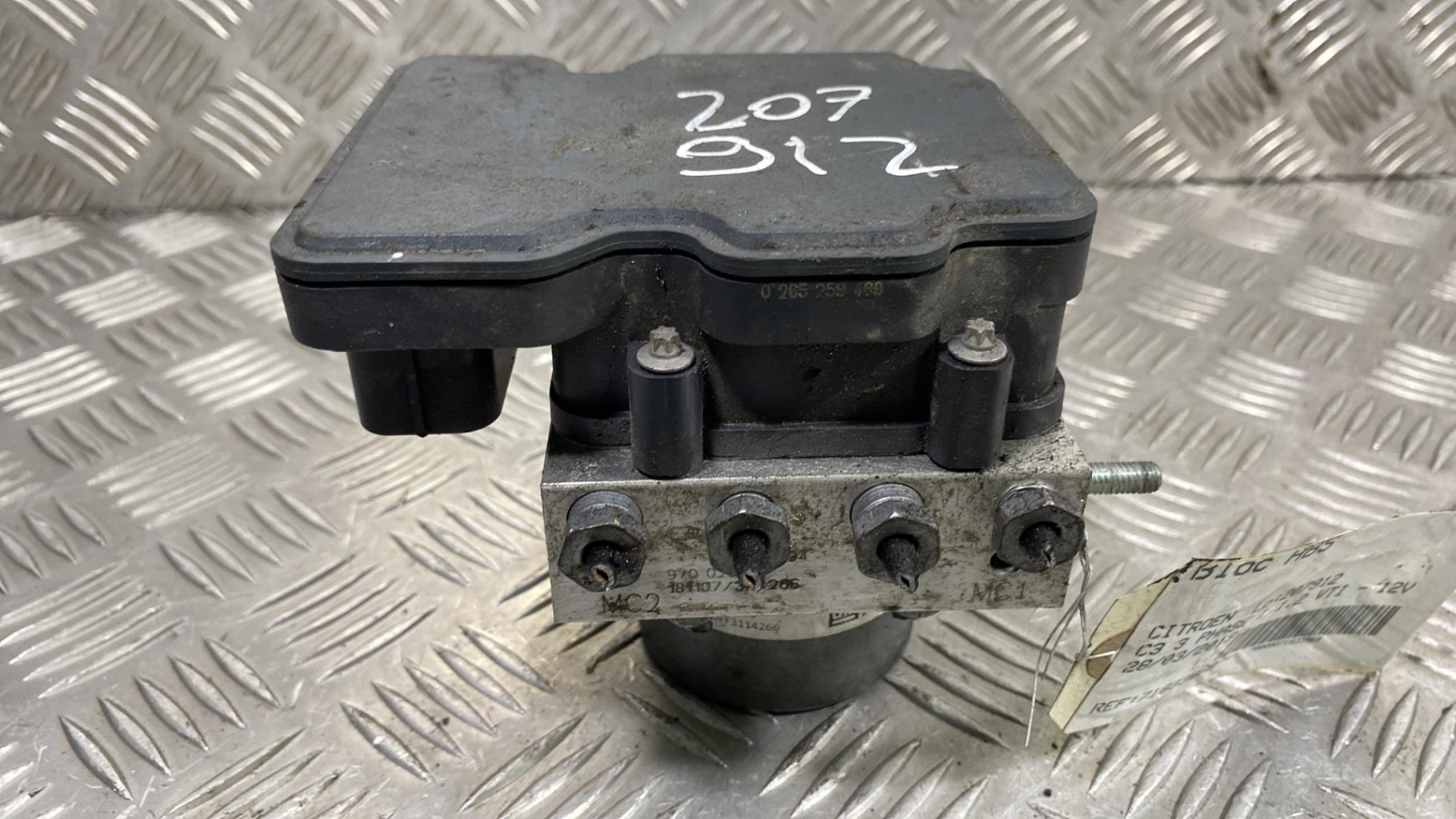 Blocco ABS (antibloccaggio freni) CITROEN C3 3 PHASE 1 Gasolina - 1