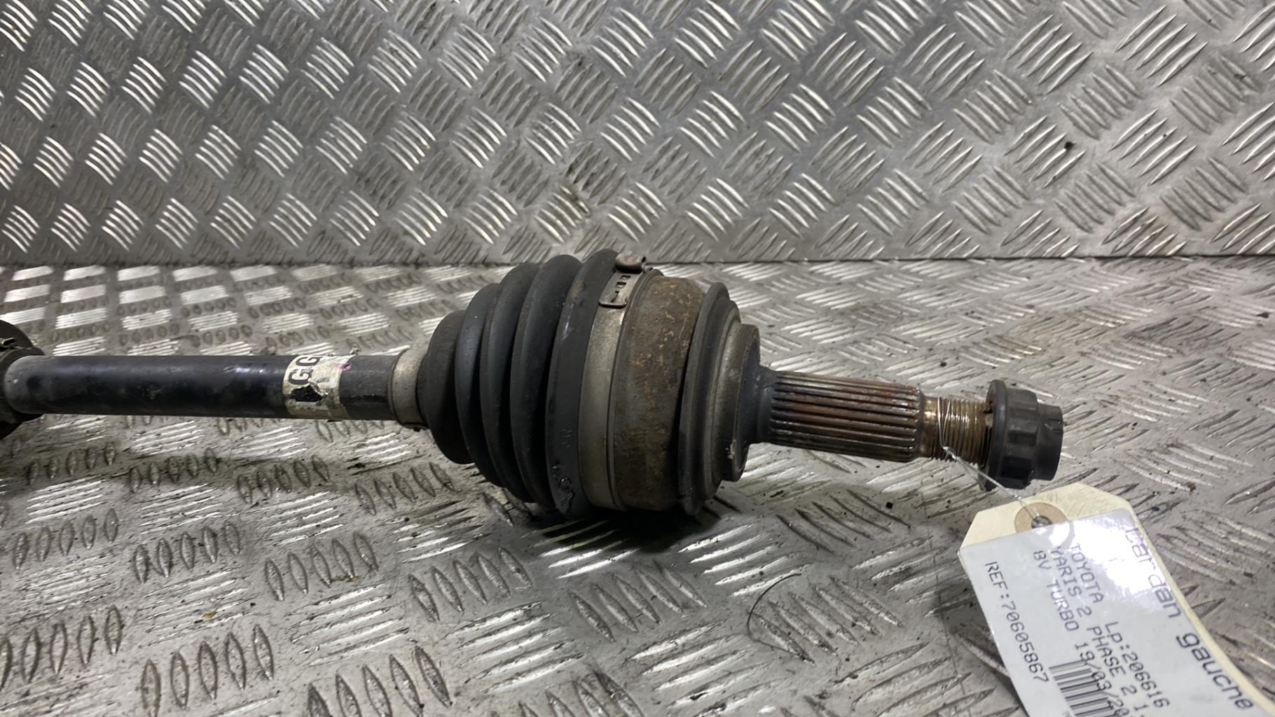 Giunto cardanico albero di trasmissione sinistro TOYOTA YARIS 2 PHASE 2 Diésel - 1