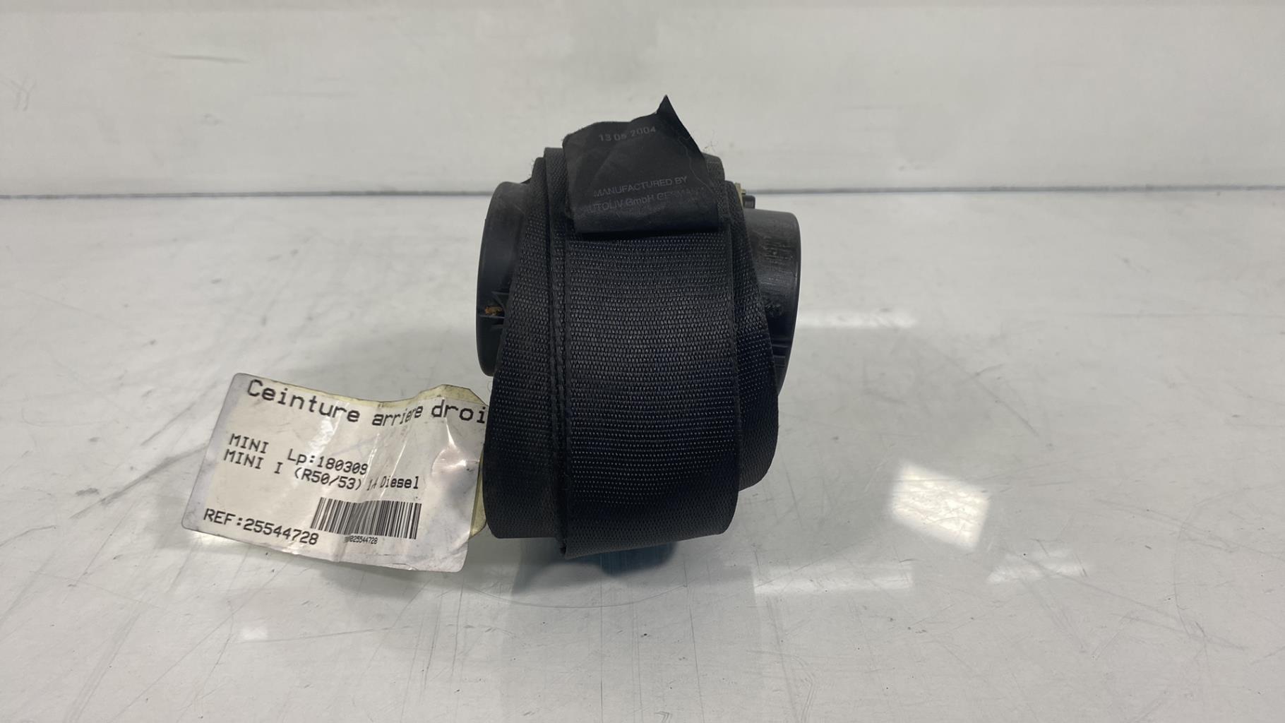 Cintura di sicurezza posteriore destra MINI MINI 1 R50/R53 PHASE 1 Diésel - 1