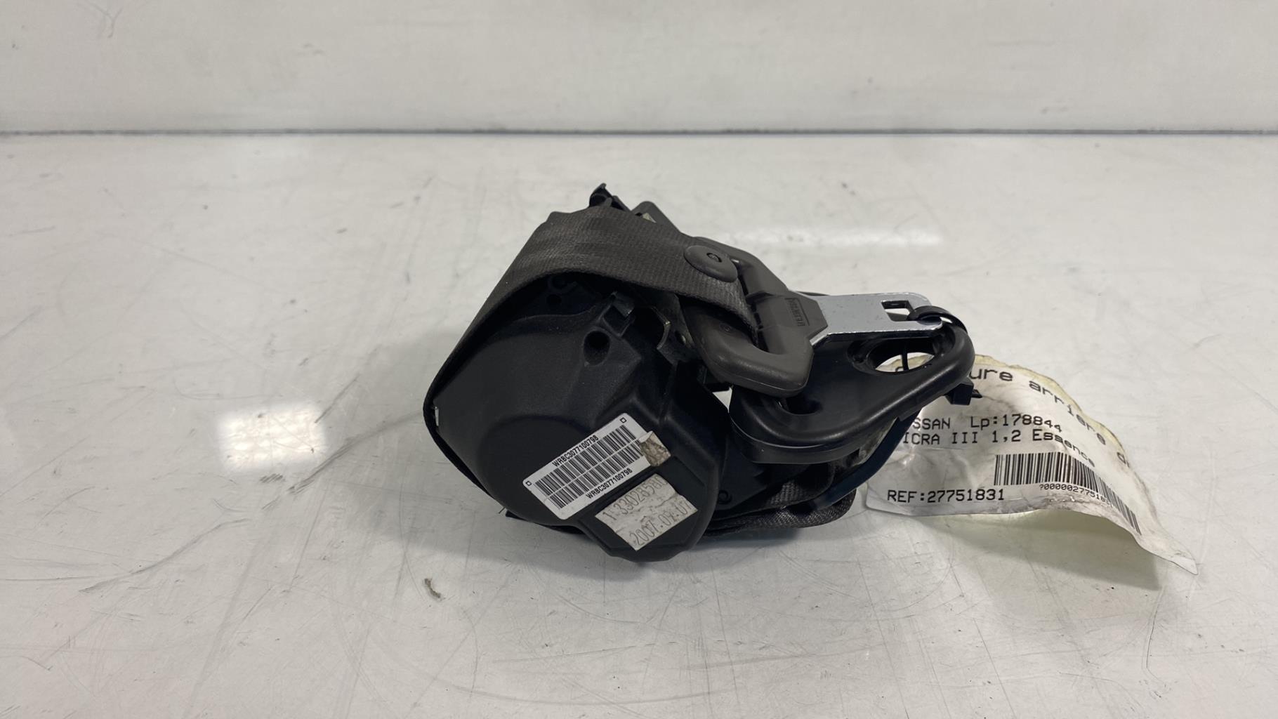 Cintura di sicurezza posteriore destra NISSAN MICRA 3 PHASE 2 Gasolina - 1
