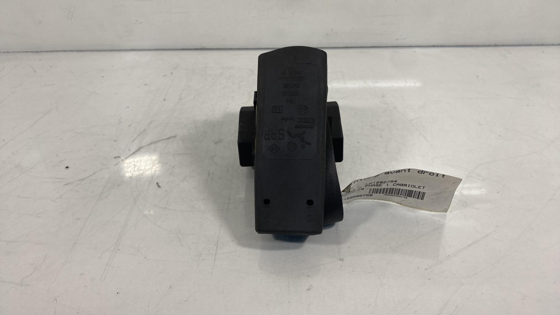 Cintura di sicurezza anteriore destra RENAULT MEGANE 2 PHASE 1 CABRIOLET Gasolina - 1