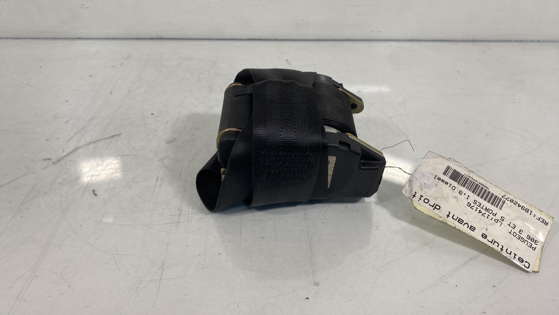 Cintura di sicurezza anteriore destra PEUGEOT 306 PHASE 1 Diésel - 1