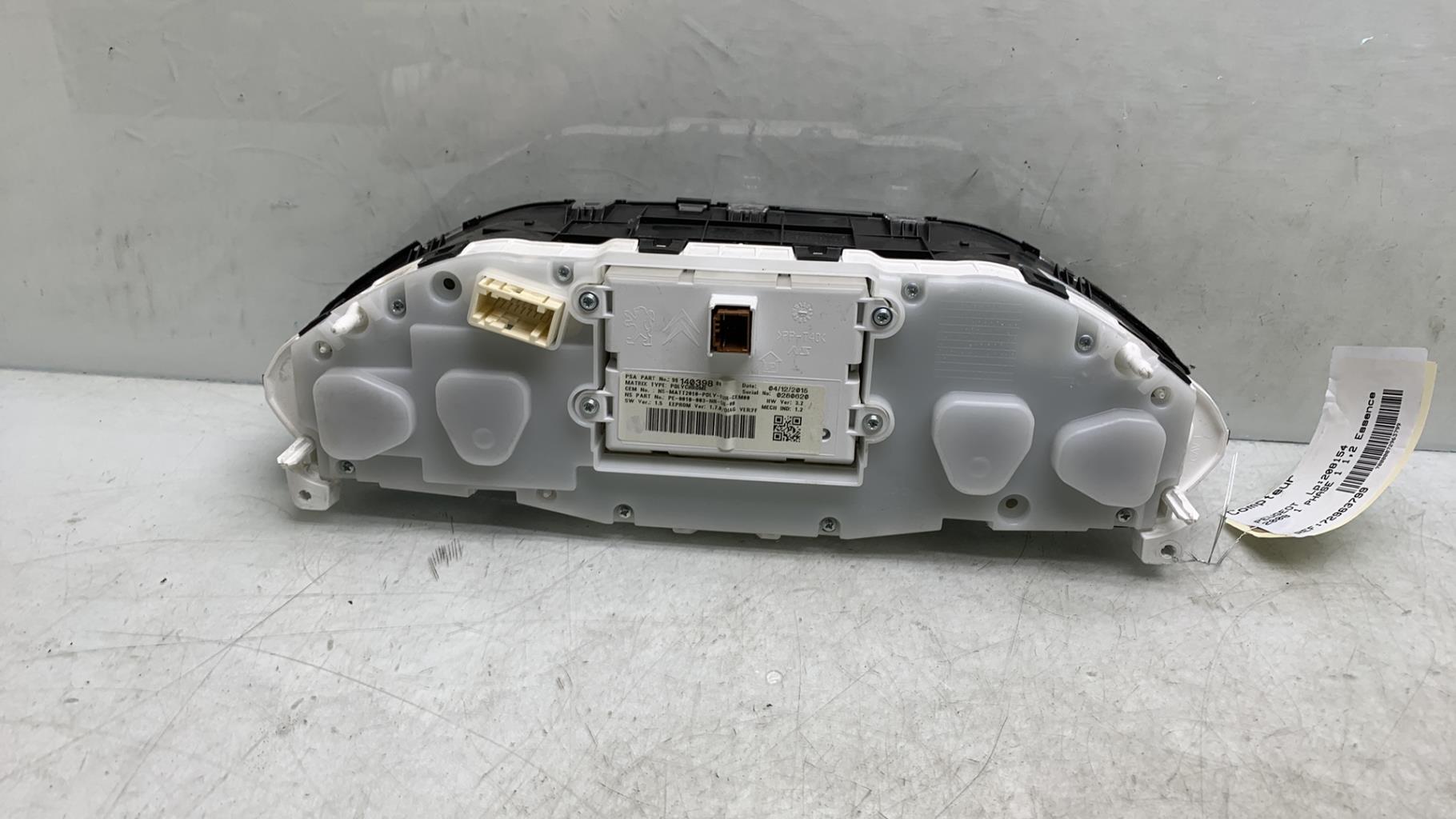 Tachimetro PEUGEOT 2008 1 PHASE 1 Gasolina - 1