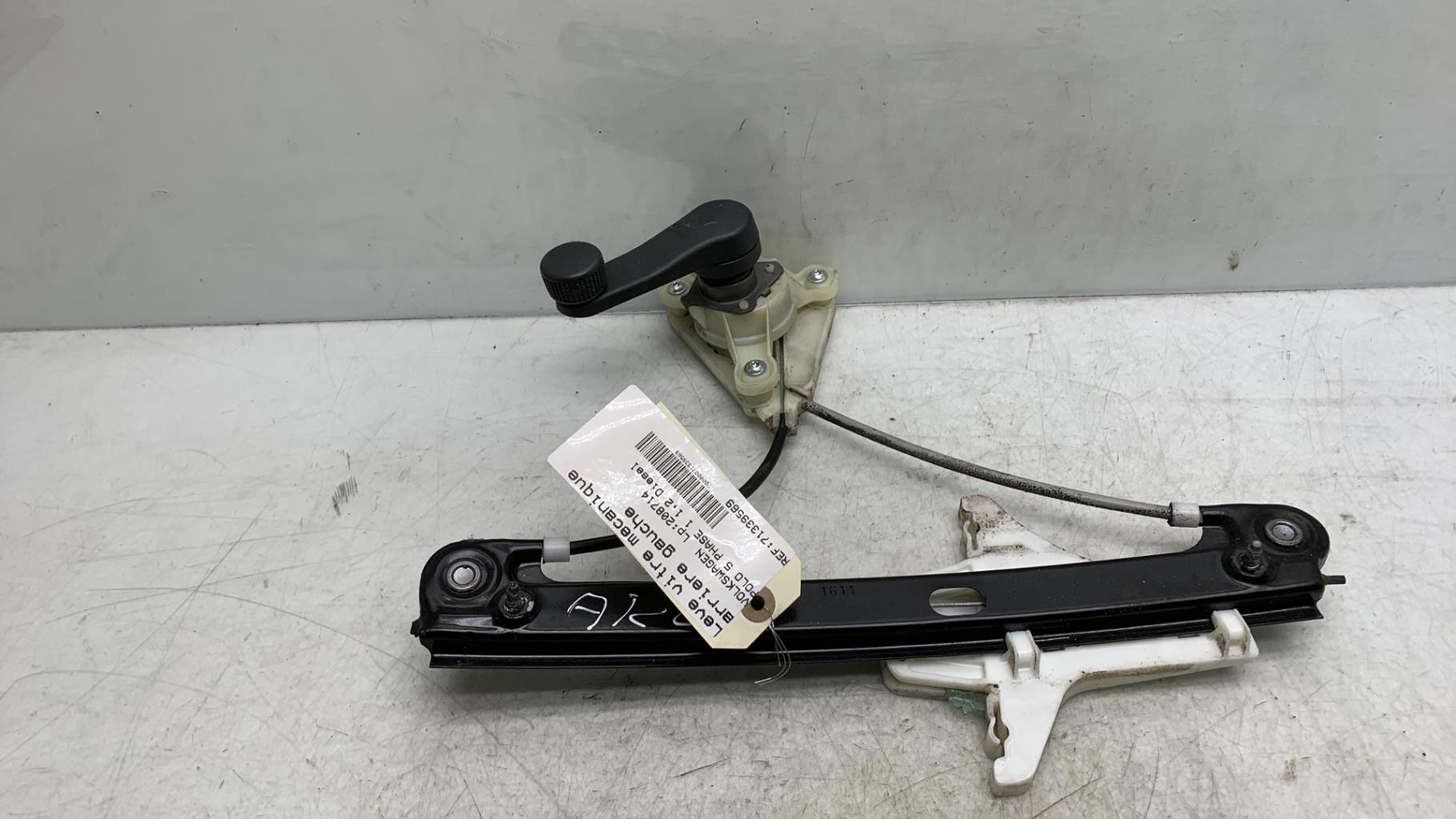 Alzacristalli manuale posteriore sinistro VOLKSWAGEN POLO 5 PHASE 1 Diésel - 1