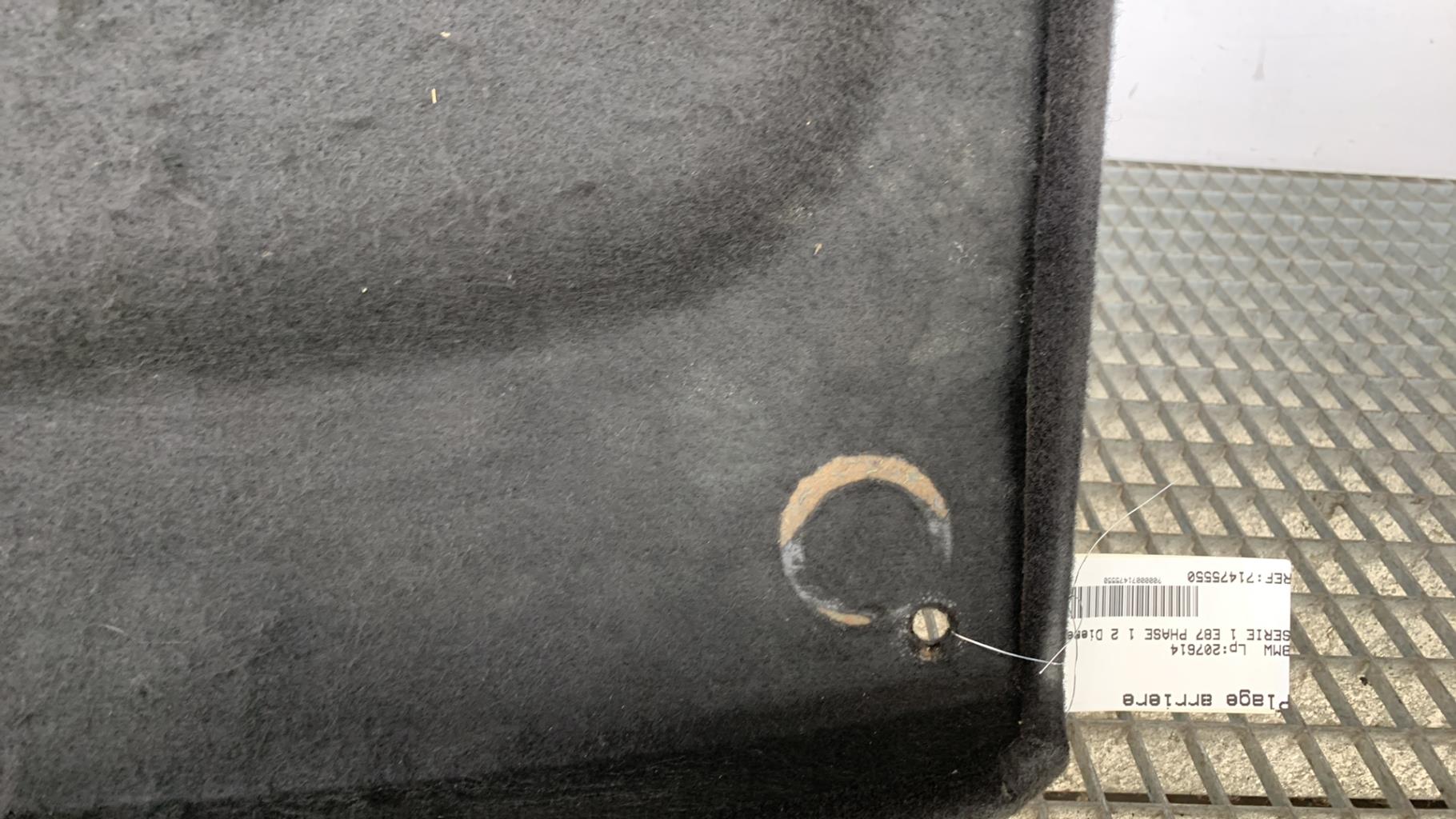 Plage arriere BMW SERIE 1 E87 PHASE 1 Diesel - 1