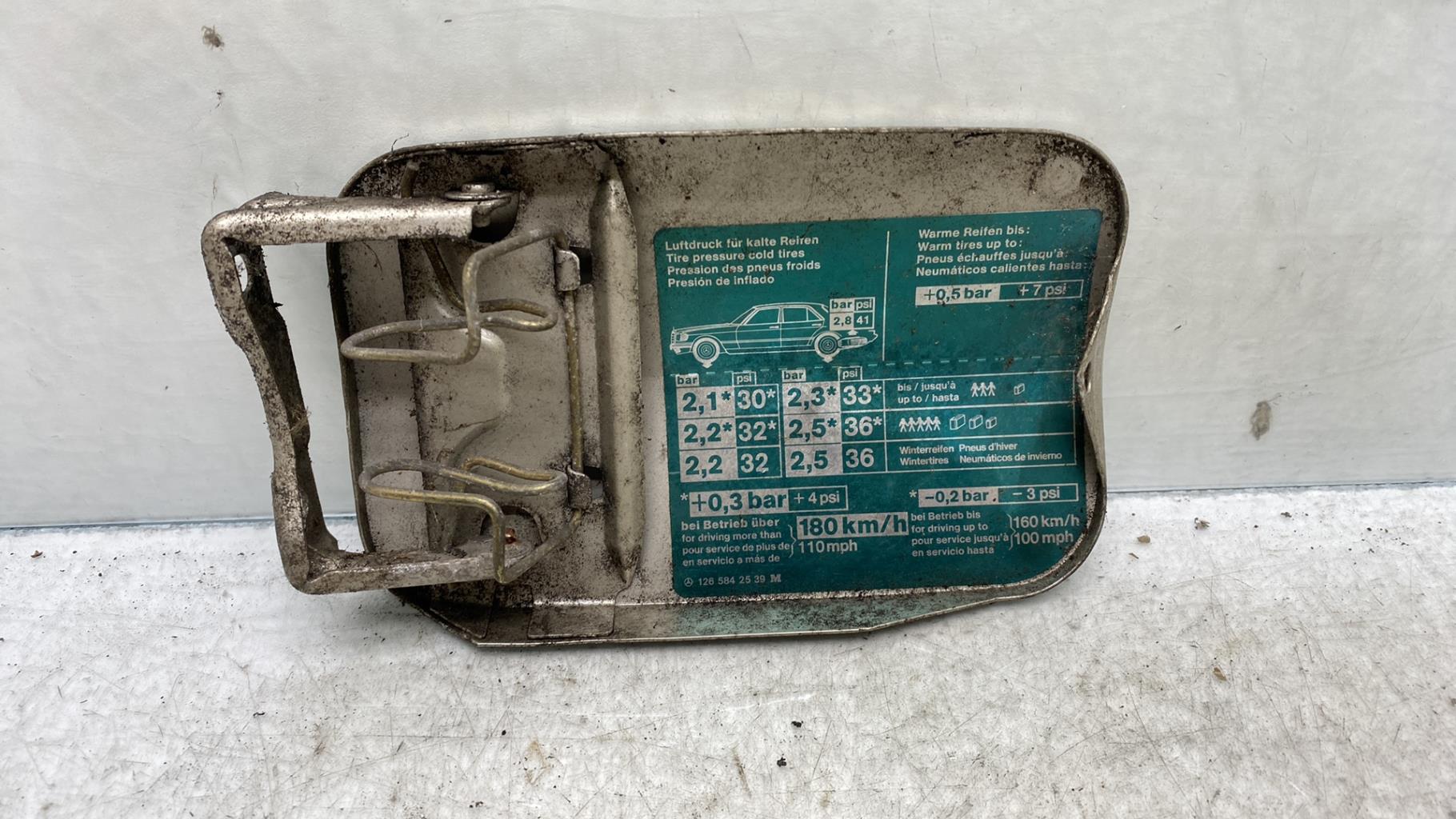 Sportello carburante MERCEDES CLASSE S W126 PHASE 2  - 1