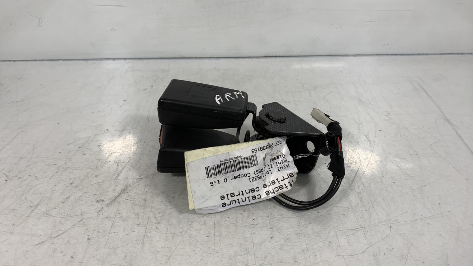Aggancio cintura sicurezza posteriore centrale MINI MINI 2 R56 PHASE 1 Diésel - 1