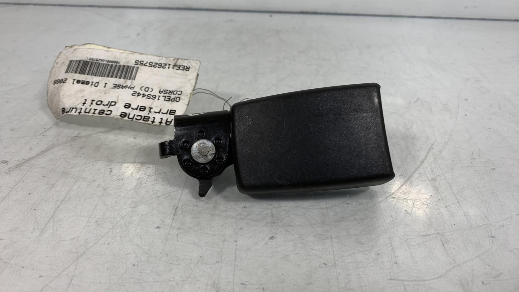 Aggancio cintura sicurezza posteriore destro OPEL CORSA D PHASE 1 Diésel - 1