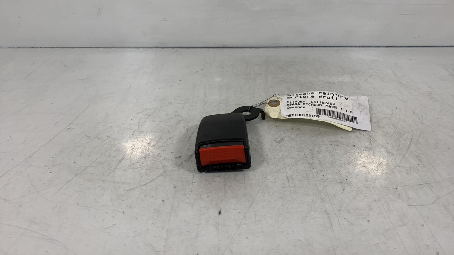 Aggancio cintura sicurezza posteriore destro CITROEN XSARA PICASSO Gasolina - 1