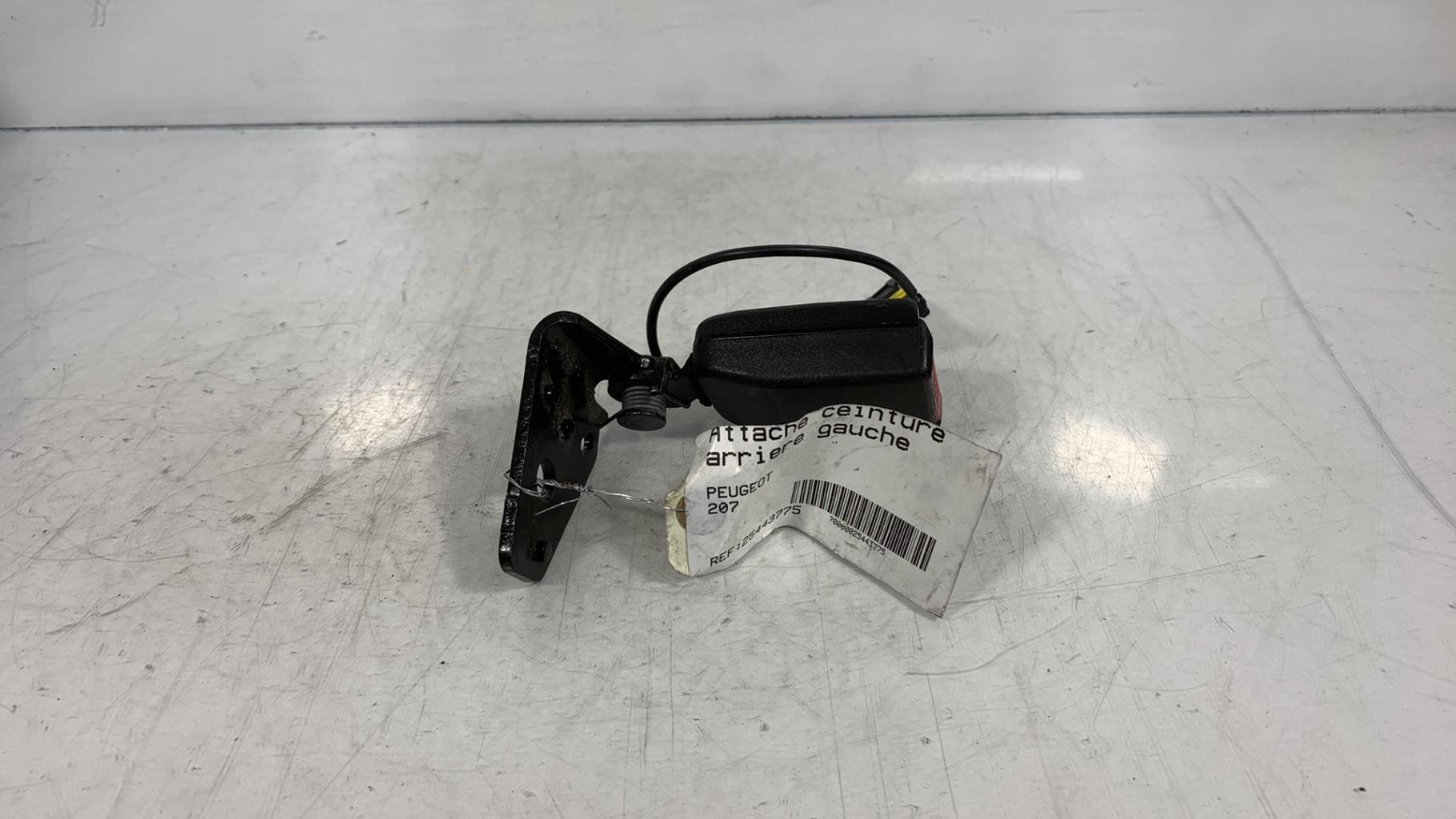Aggancio cintura sicurezza posteriore sinistro PEUGEOT 207  - 1