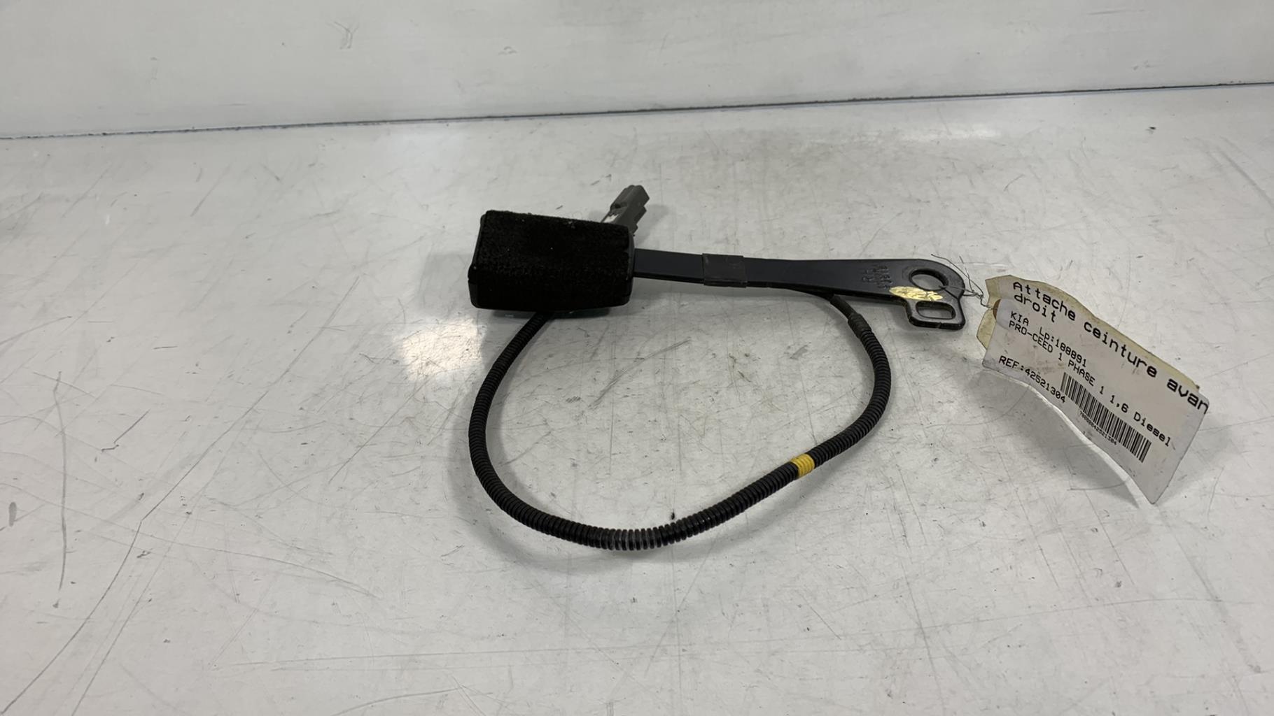 Aggancio cintura sicurezza anteriore destro KIA PRO-CEED 1 PHASE 1 Diésel - 1