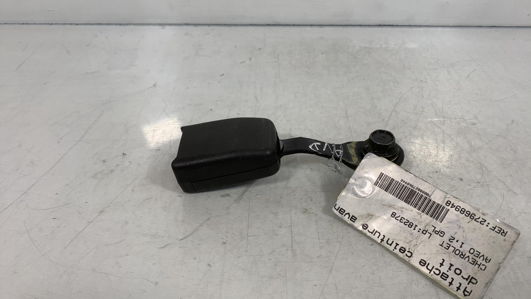 Aggancio cintura sicurezza anteriore destro CHEVROLET AVEO 1 GLP - 1