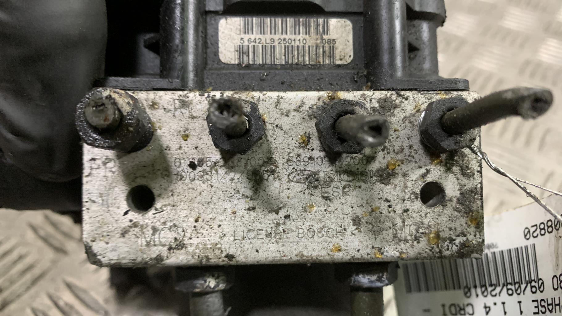 Blocco ABS (antibloccaggio freni) HYUNDAI I 20 1 PHASE 1 Diésel - 1