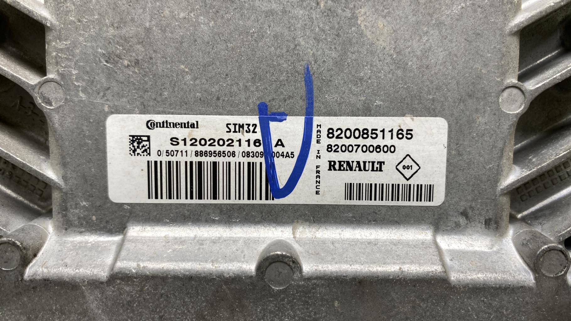 Centralina motore RENAULT CLIO 3 PHASE 1 Gasolina - 1