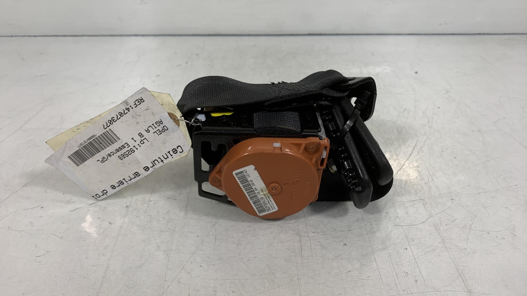Cintura di sicurezza posteriore destra OPEL AGILA B Gasolina/GLP - 1